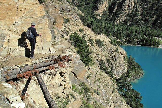 Life on the ledge: taking a cliff path