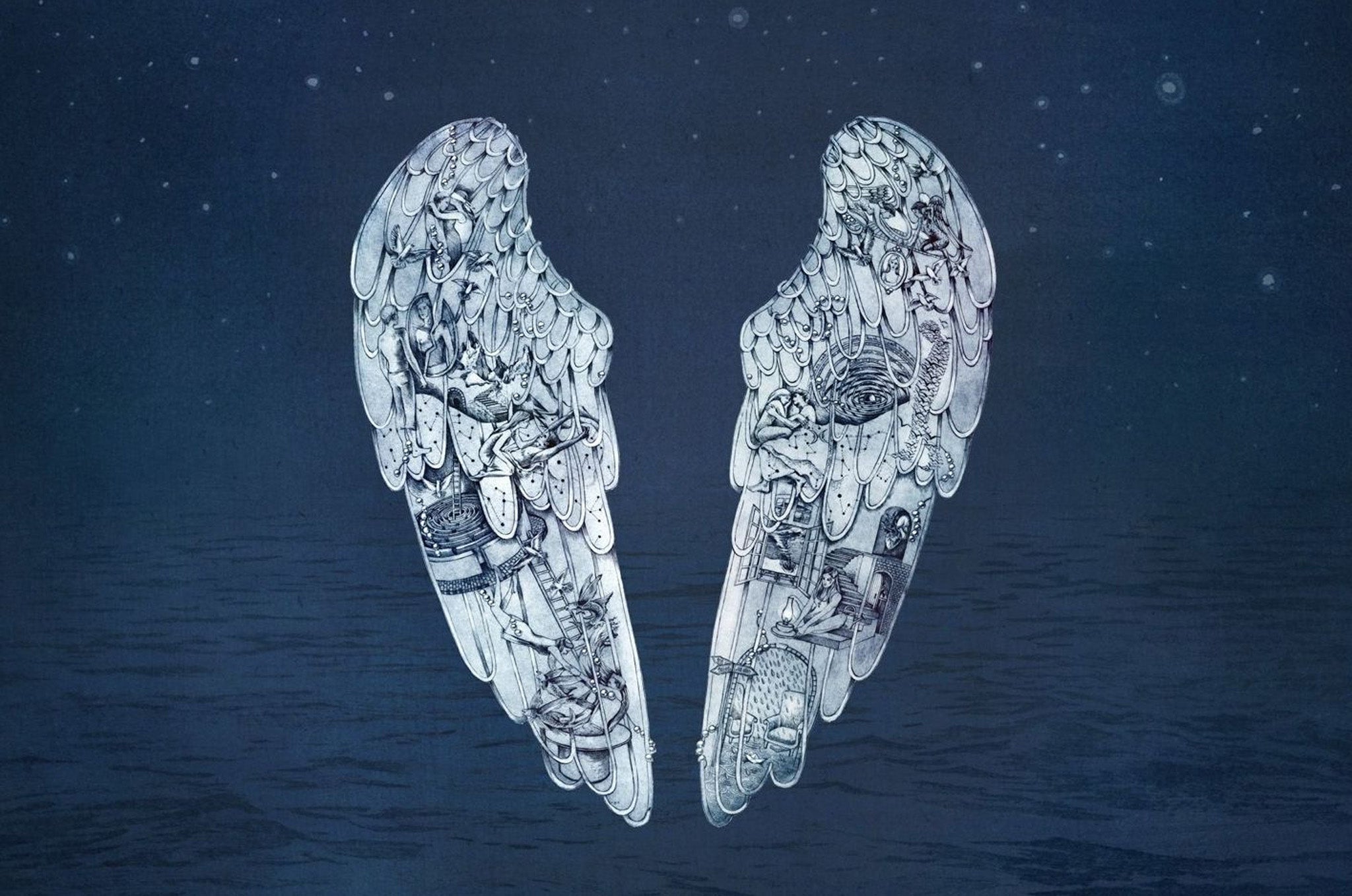 Cover art for Coldplay’s ‘Ghost Stories’