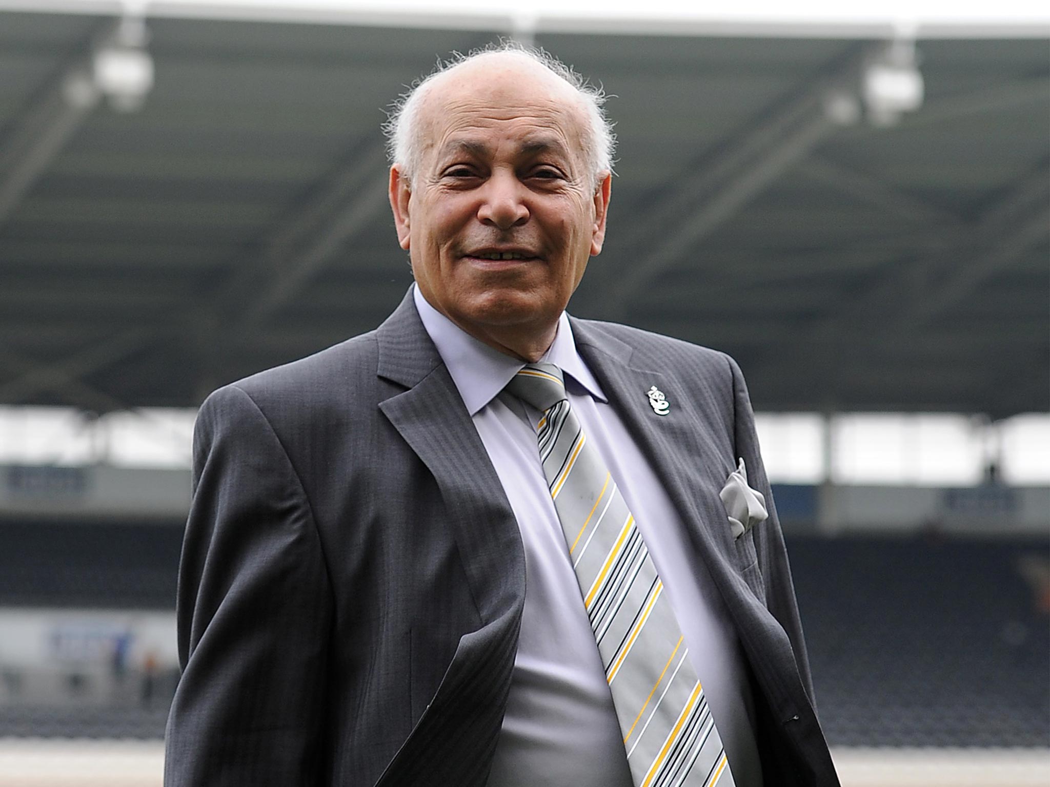 Assem Allam will be checking squash scores at Wembley