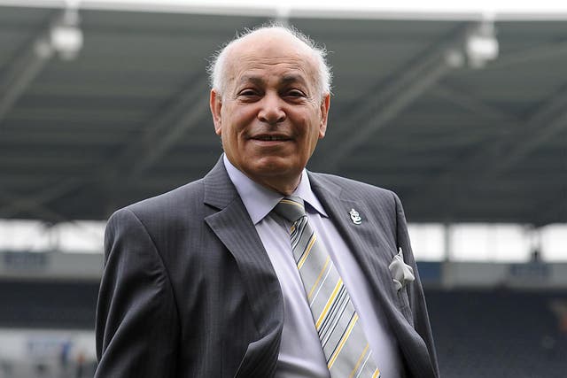 Assem Allam will be checking squash scores at Wembley