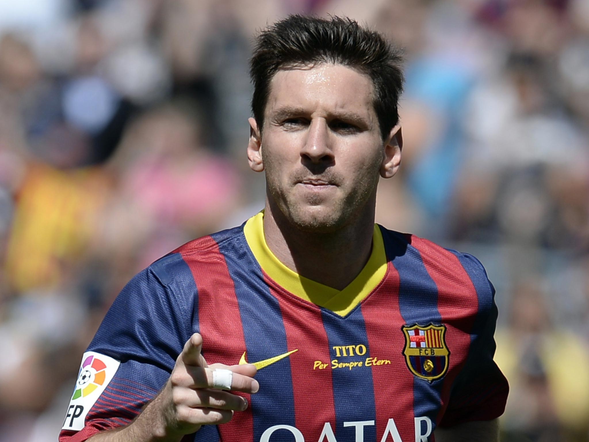 Retaining Lionel Messi, Barcelona’s record scorer, is a major boost with a transfer ban still a possibility