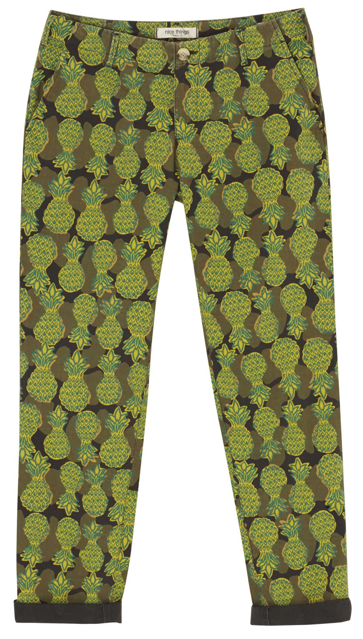 These pineapple-print chinos are perfect for injecting a bit of fruity humour into your casual everyday-wear