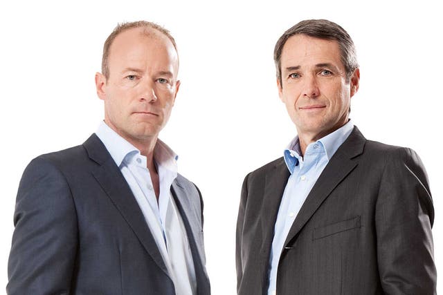 Dream team? The BBC's Alan Shearer (left) and Alan Hansen