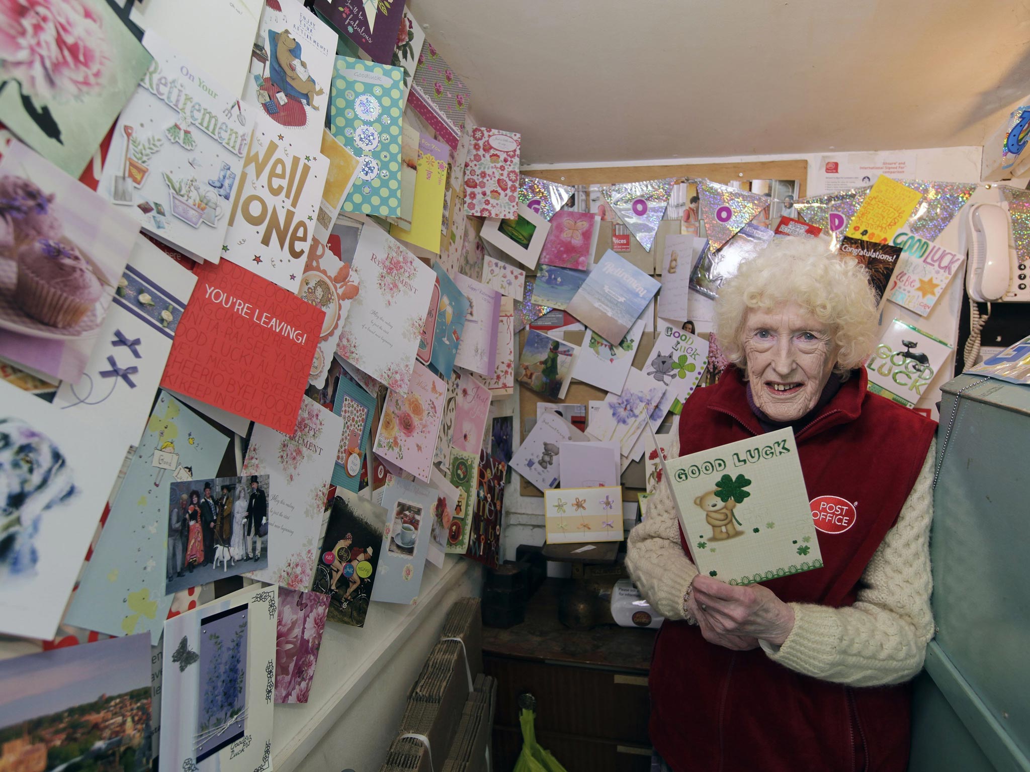 The Post Office of Esther Brauer in Kylesku post office in Sutherland, Scotland