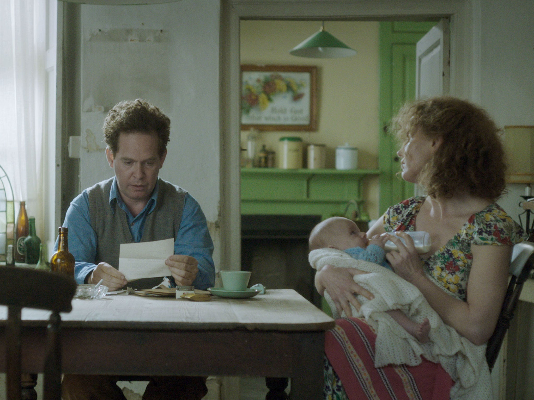 The physical demands on Tom Hollander as Dylan Thomas doesn’t help reveal the artists inner life