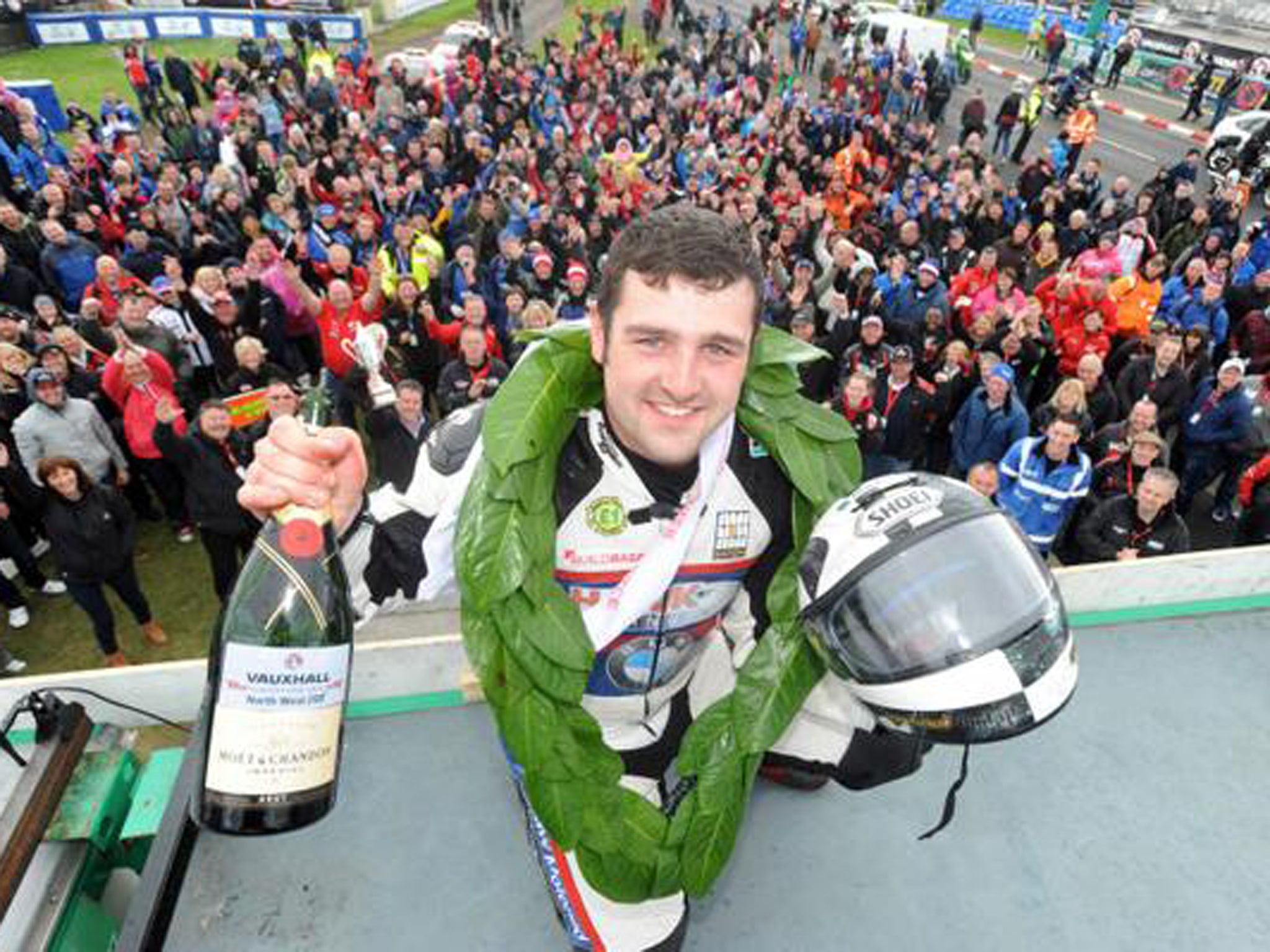 Man of the meeting at the North West 200 Michael Dunlop