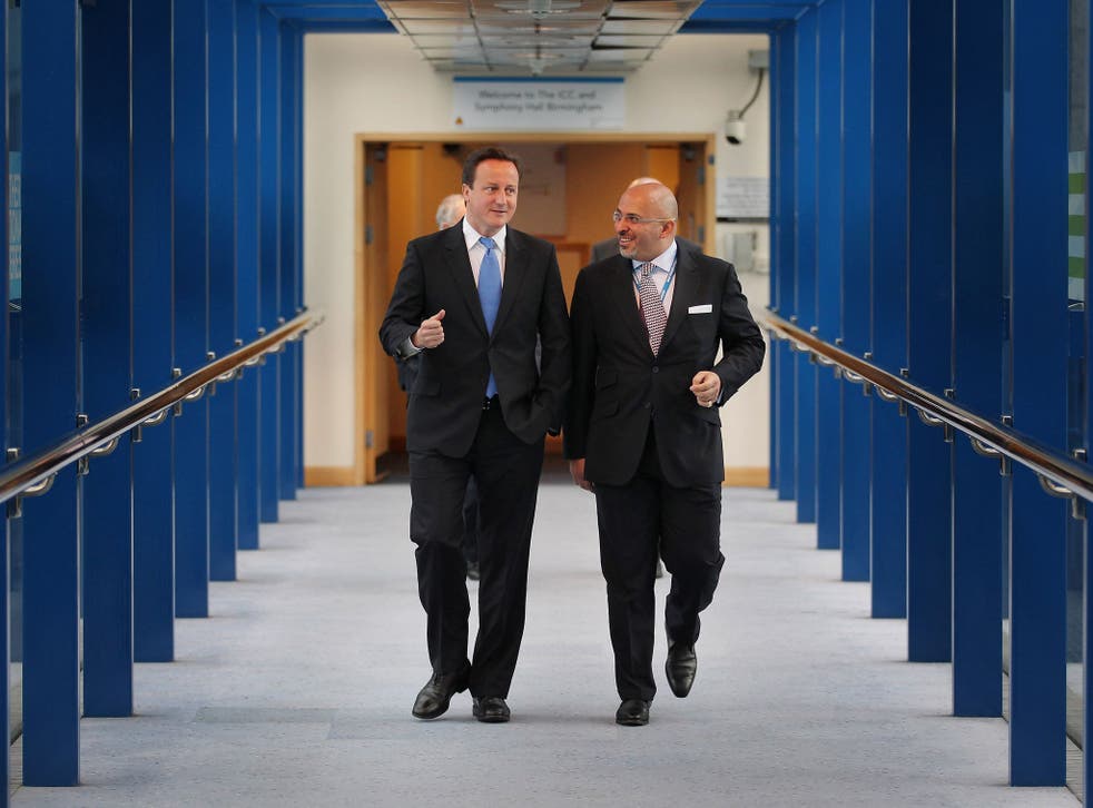David Cameron and MP Nadhim Zahawi, co-chair of an APPG on Kurdistan