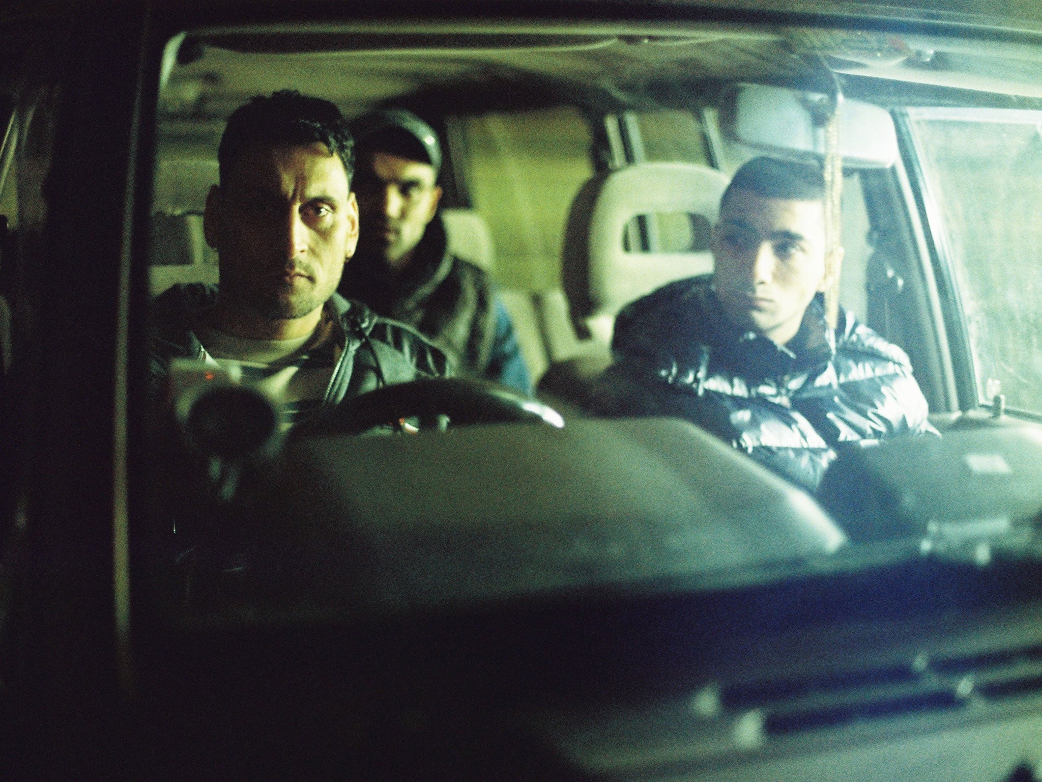 From left to right: Junaid (Anwar Hussain), Shoby (Shoby Kaman) and Bilal (Adnan Hussain) from 'Catch me Daddy'