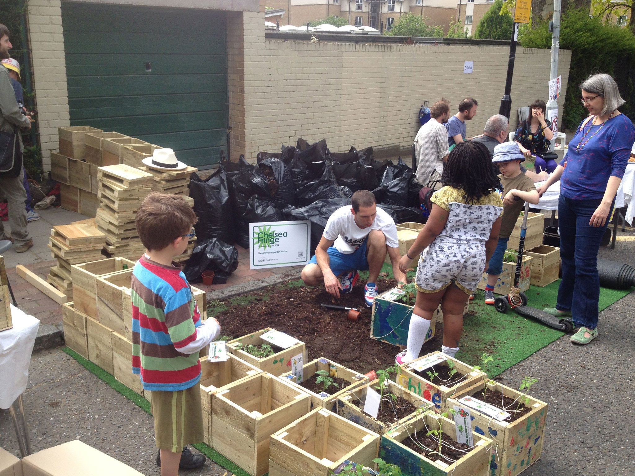 Happy Seeds Festival in New Cross, south east London