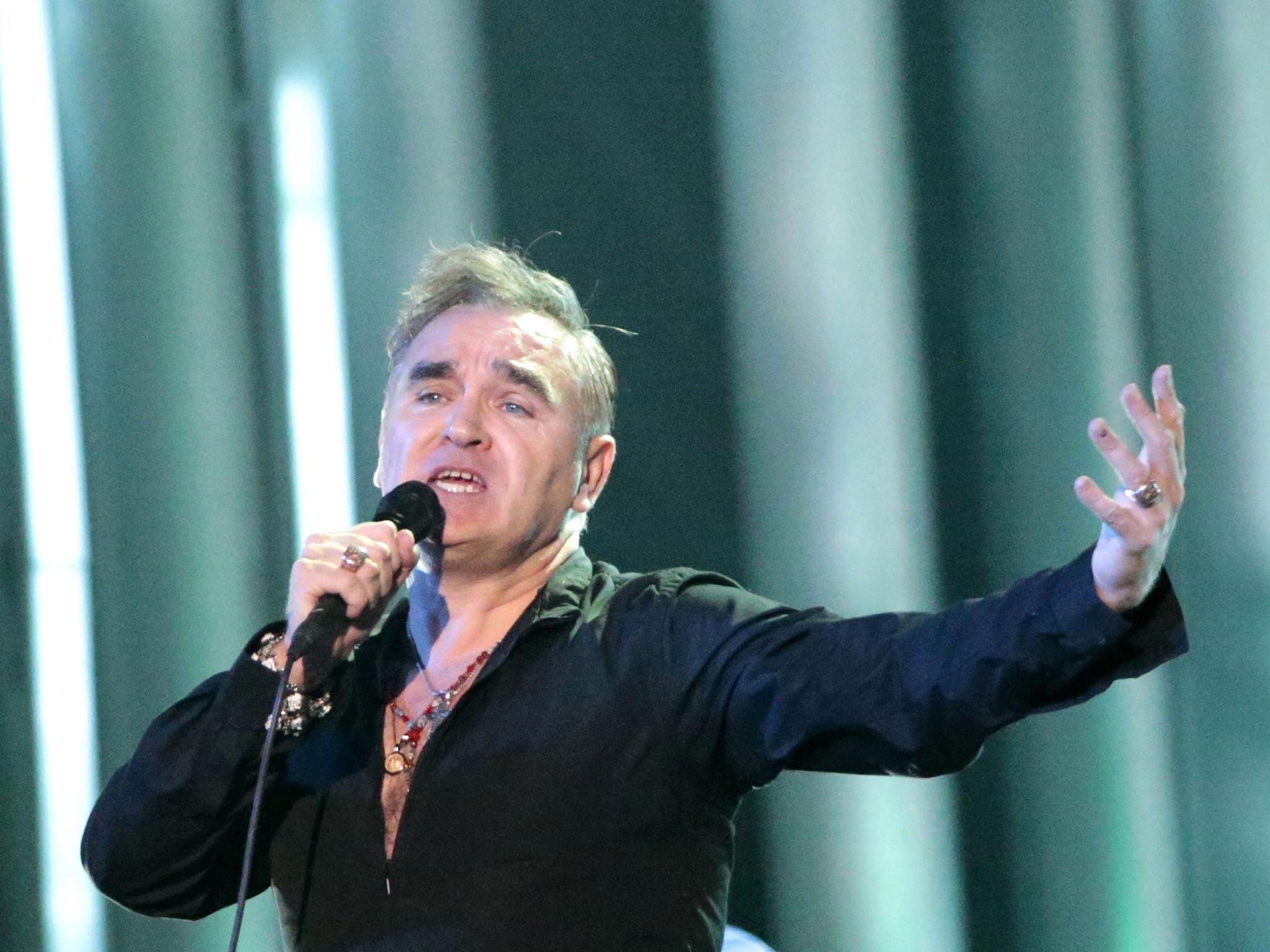 Untwitterably yours: Singer Morrissey has said he doesn't have a twitter account