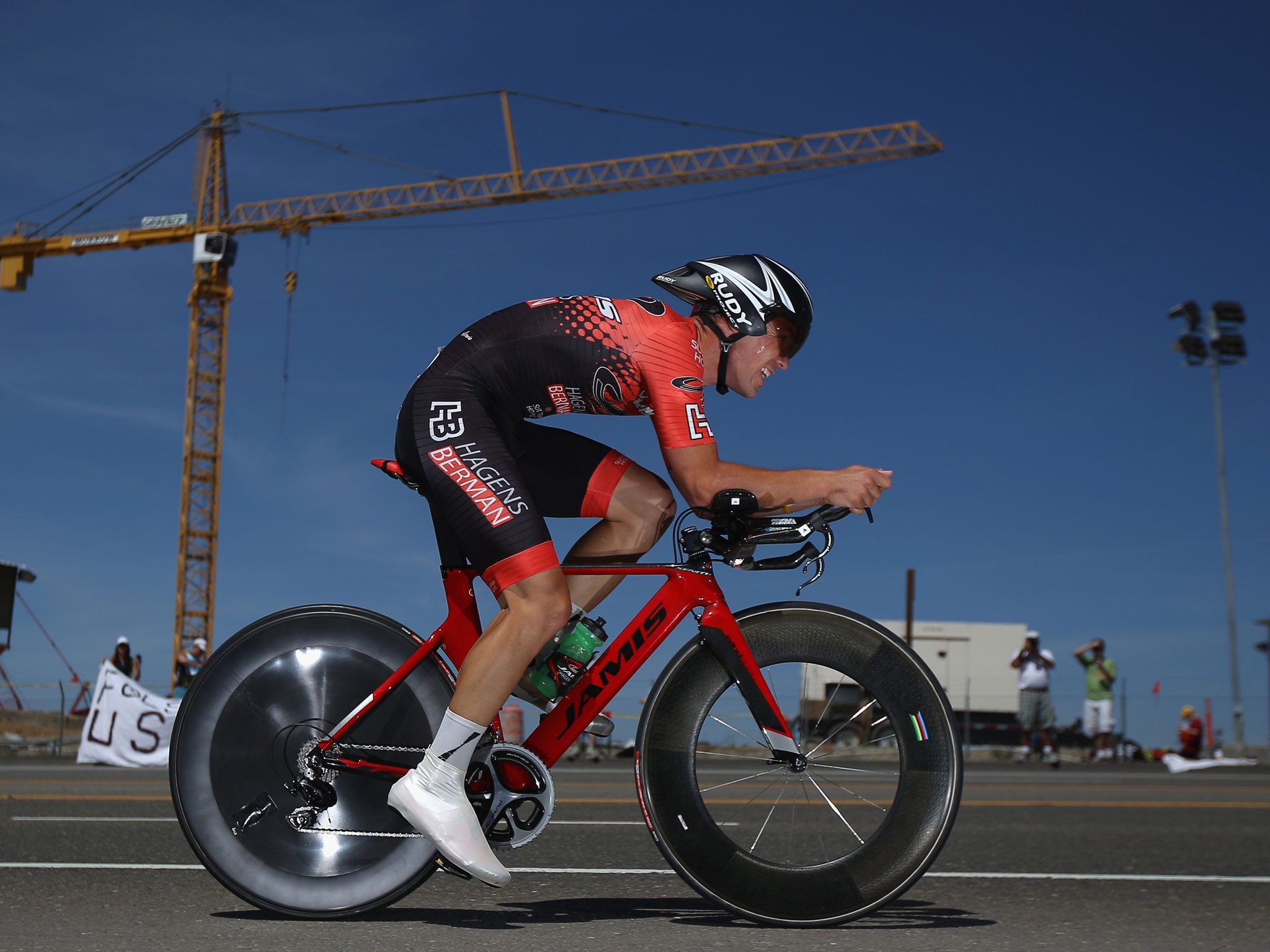 Eloy Teruel of Spain riding for Jamis-Hagens Berman