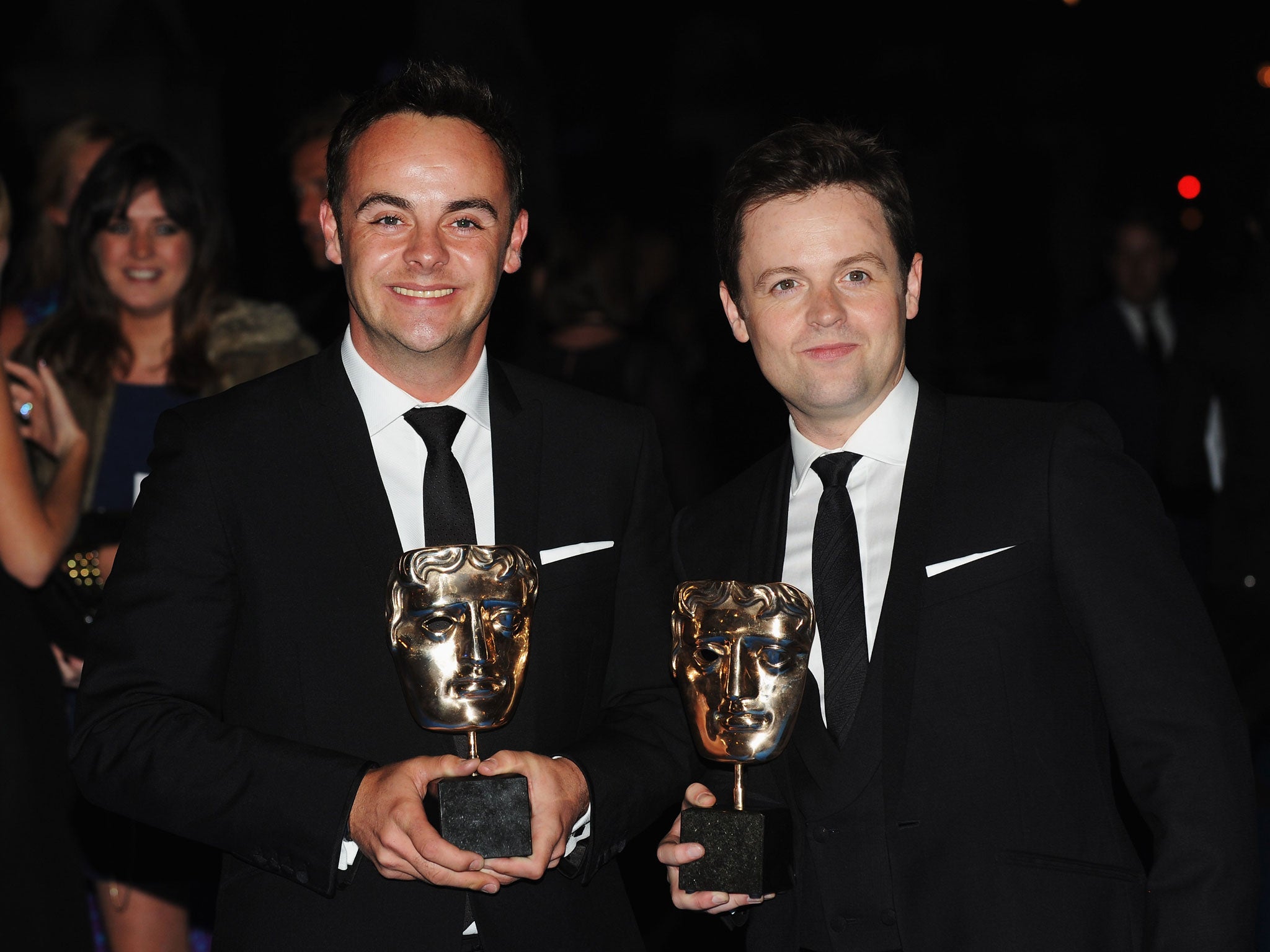 Bafta-winning TV Presenters Anthony McPartlin and Declan Donnelly