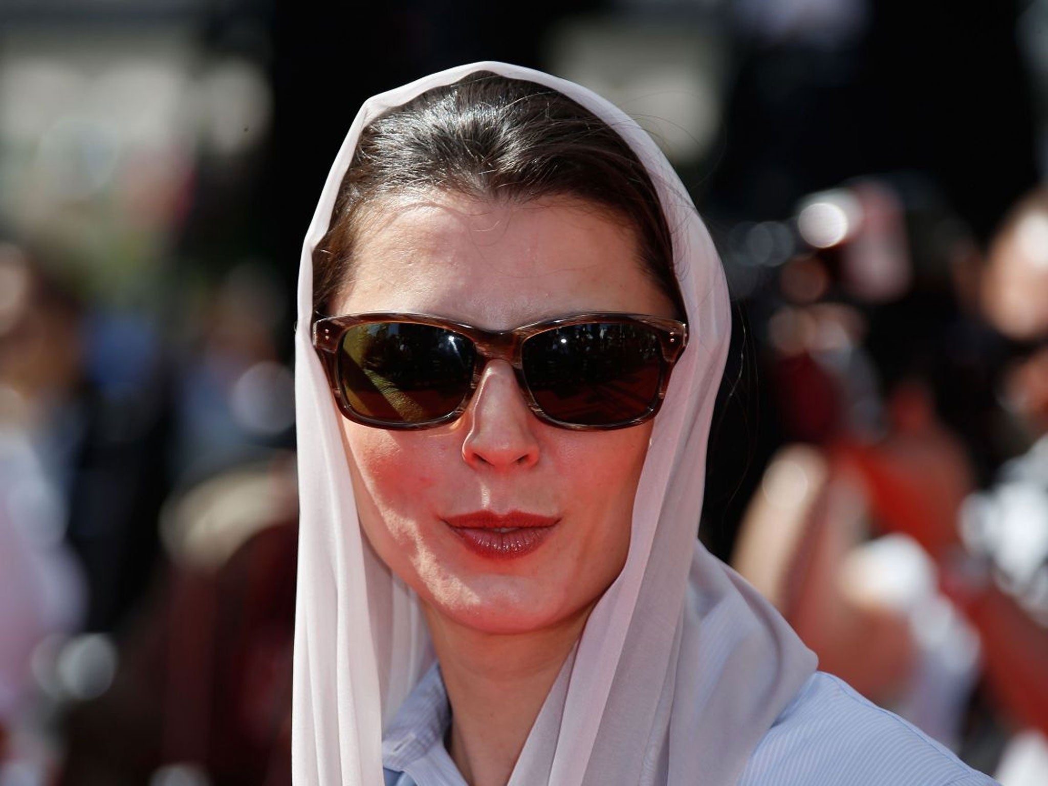 Iranian actress and member of the Feature Films Jury Leila Hatami poses as she arrives for the screening of the film "Le Meraviglie (The Wonders)" at the 67th edition of the Cannes Film Festival in Cannes, southern France, on 18, 2014
