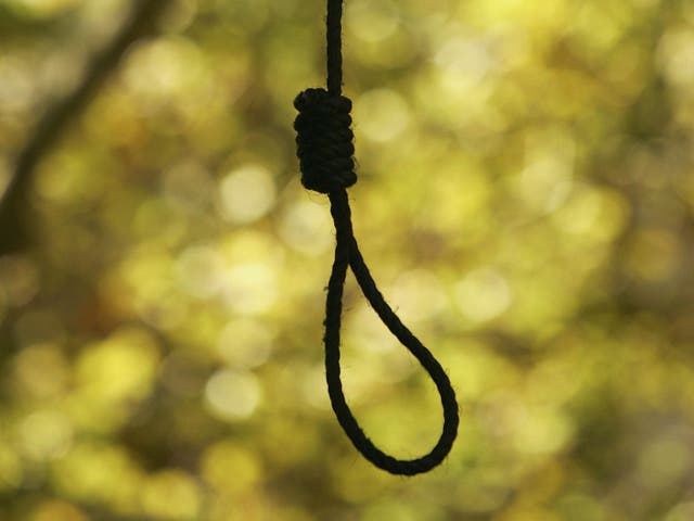 The men were hung on drugs charges