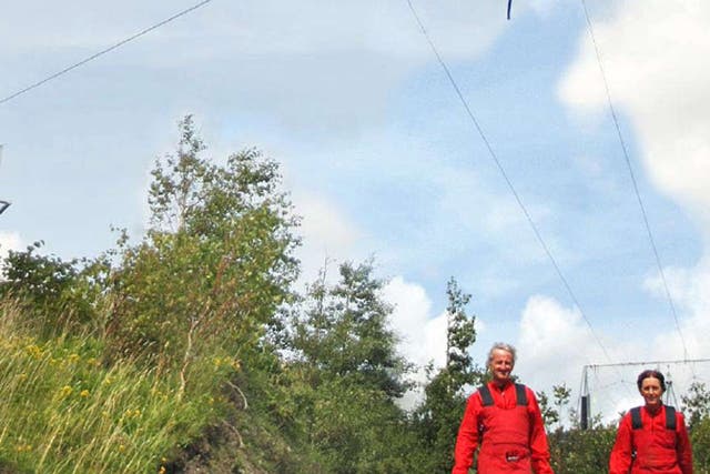 Europe's longest zipline can be found at Zip World in Snowdonia