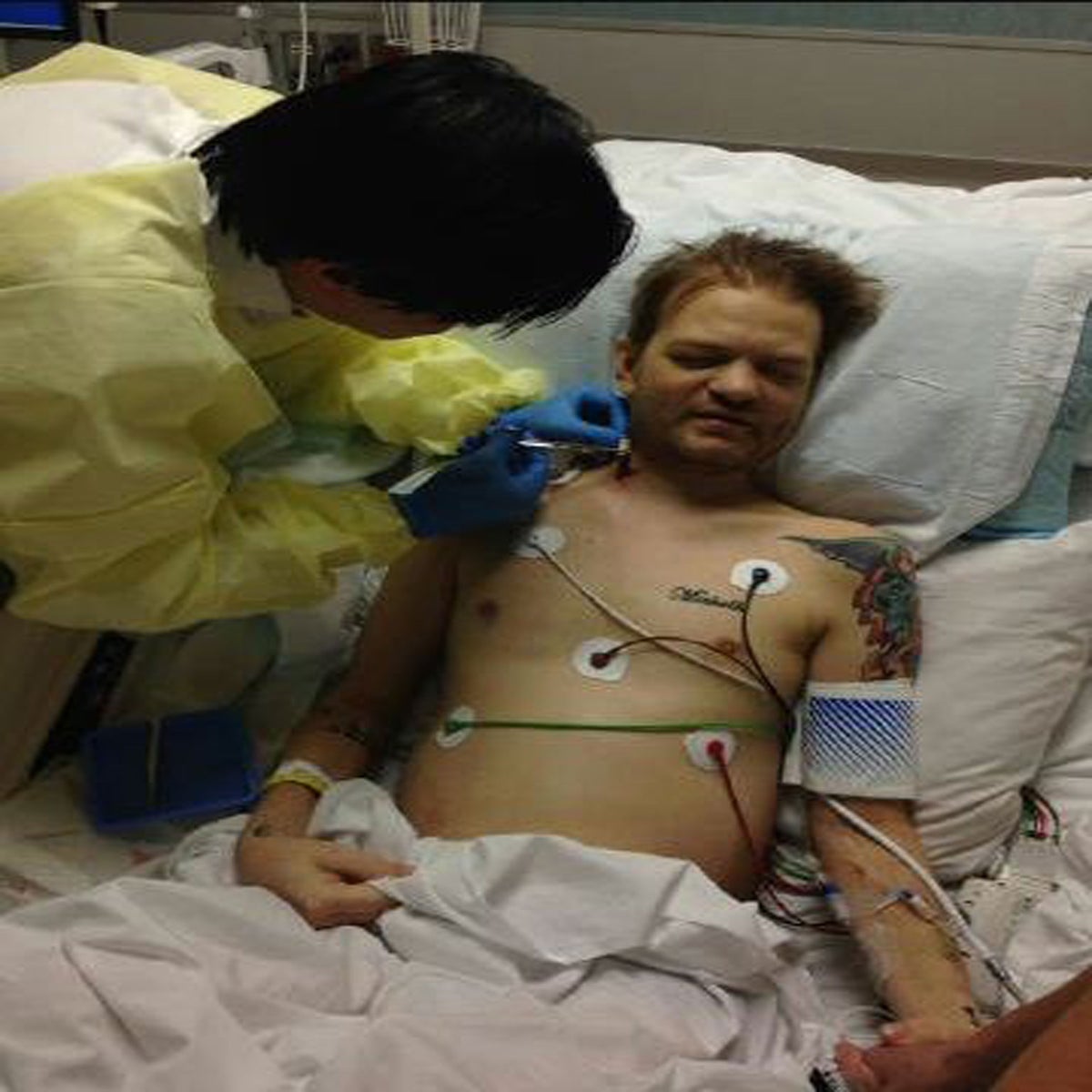 Hard boozing' put Sum 41 frontman Deryck Whibley in hospital