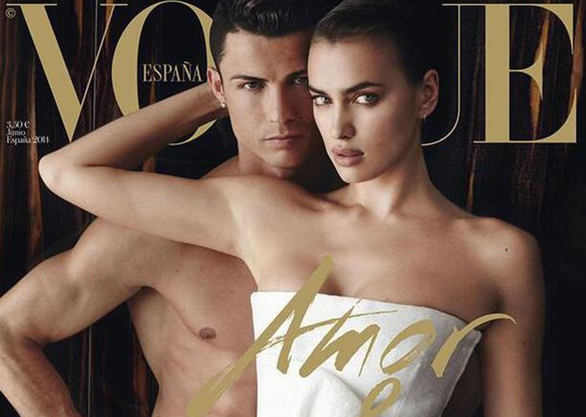 Cristiano Ronaldo naked on the cover of Vogue Real Madrid star strikes pose that would make Zoolander deeply envious The Independent The Independent image