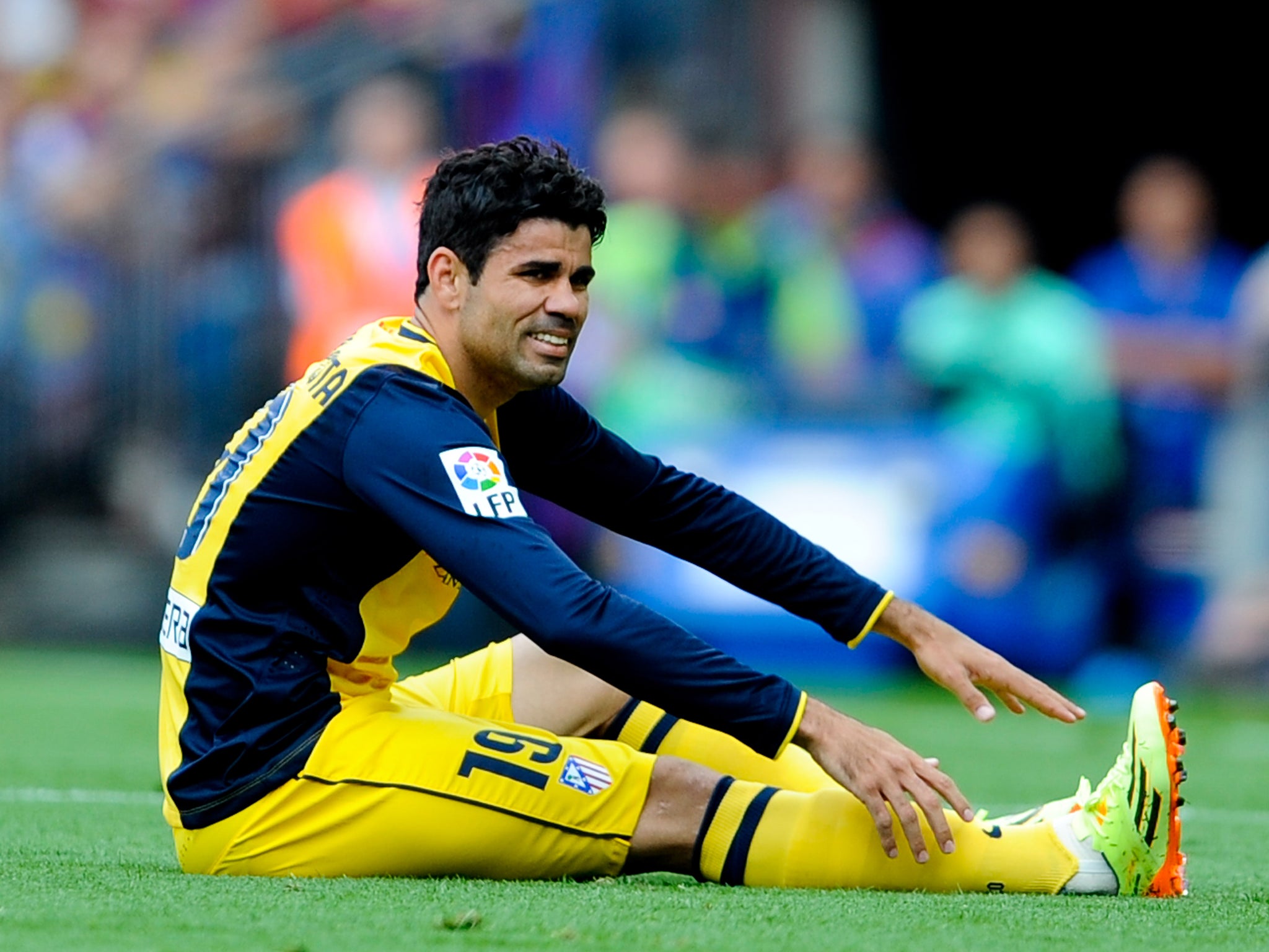 Diego Costa is a major doubt for the Champions League final