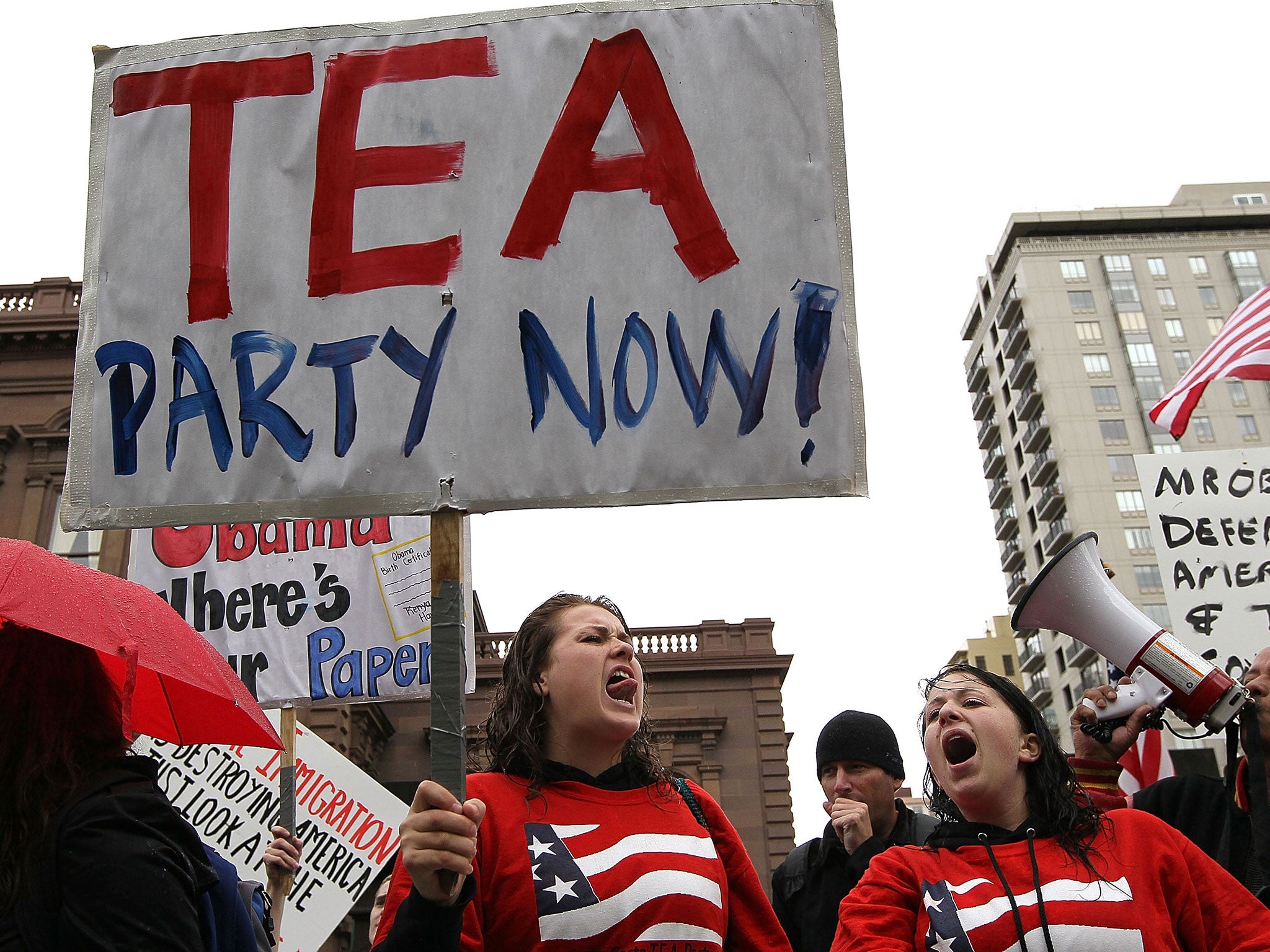 Tea Party candidates are trailing badly in the polls