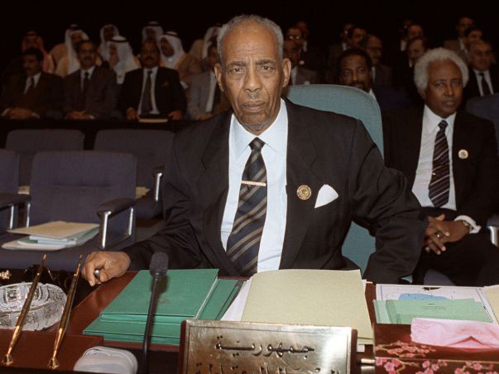 Mr Diini is the grandson of former Somalian dictator Mohamed Siad Barre