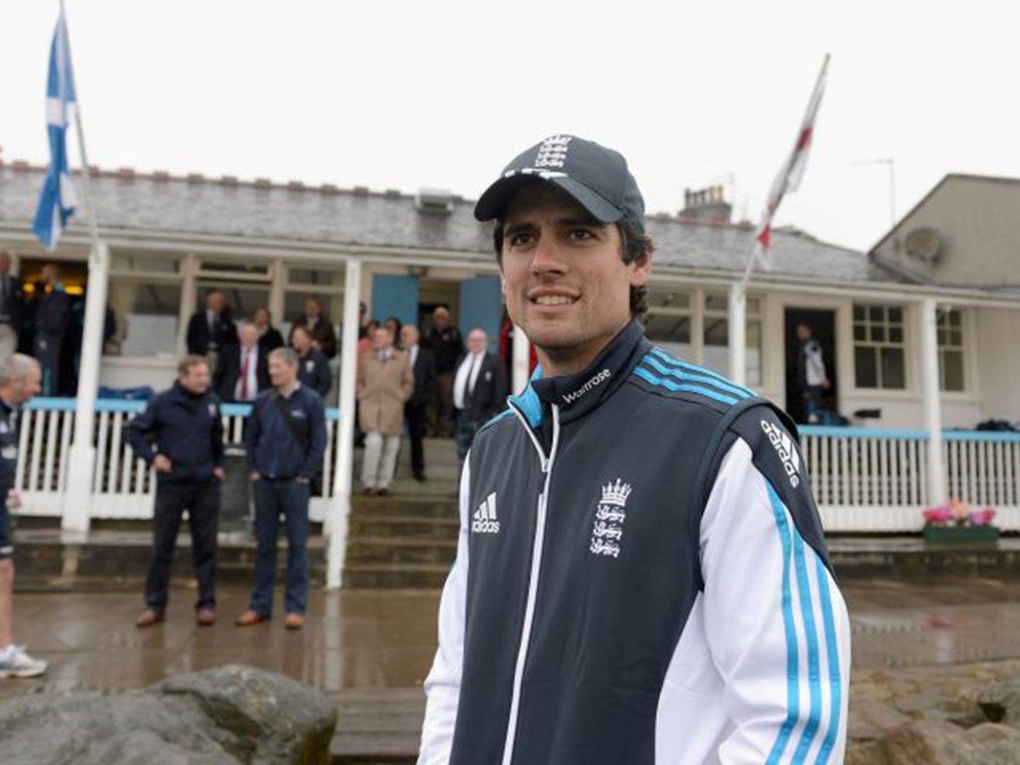 Alastair Cook (right) can now come into his own following long-standing coach Andy Flower’s decision to step down