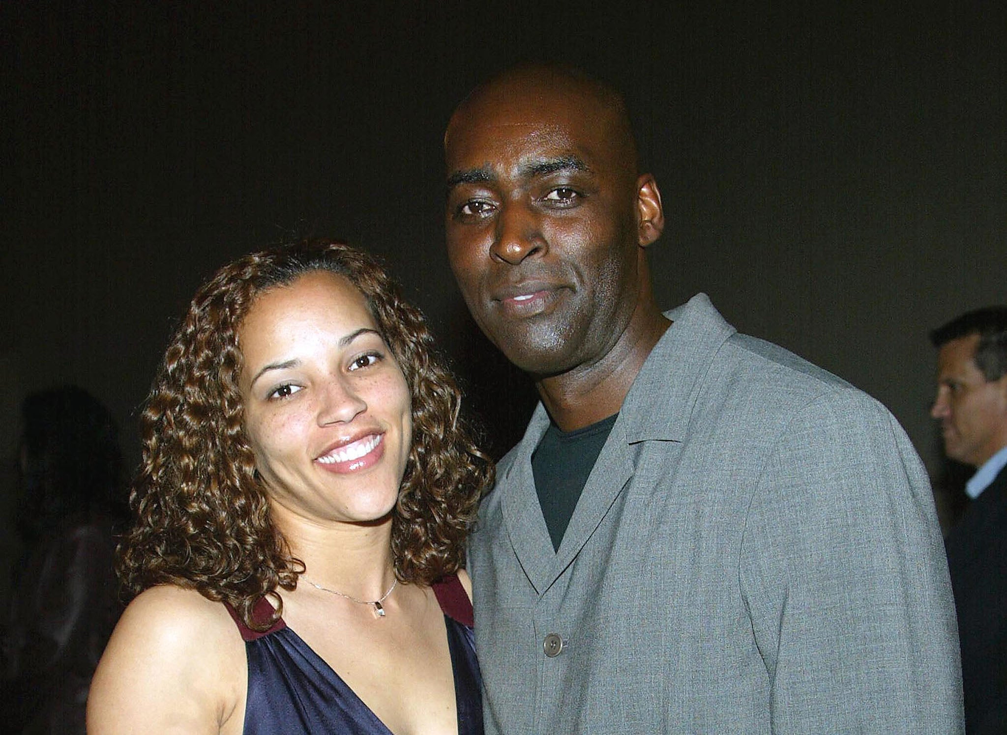 Michael Jace and wife April in 2004