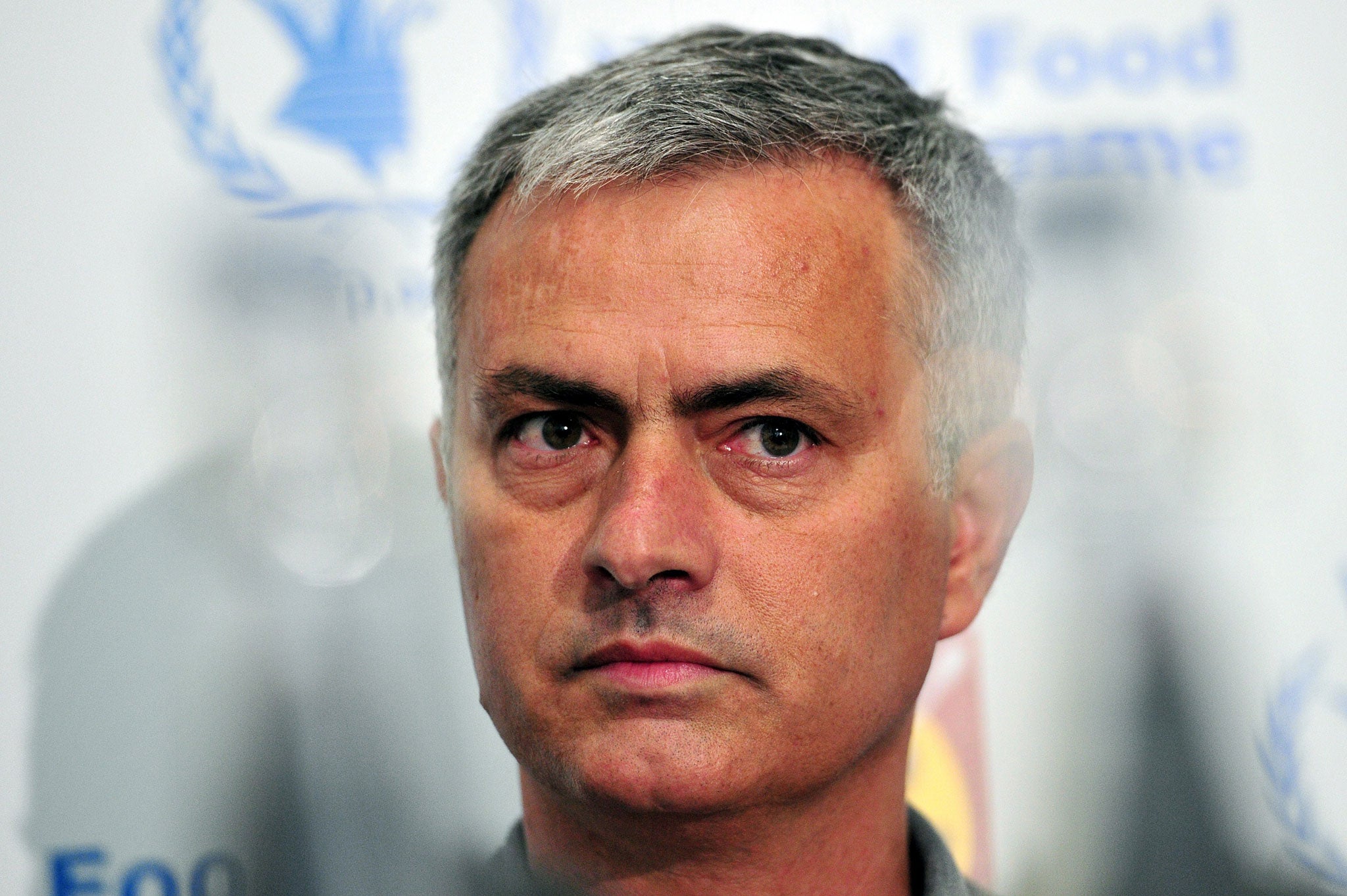 Jose Mourinho at a press conference announcing his UN role in London