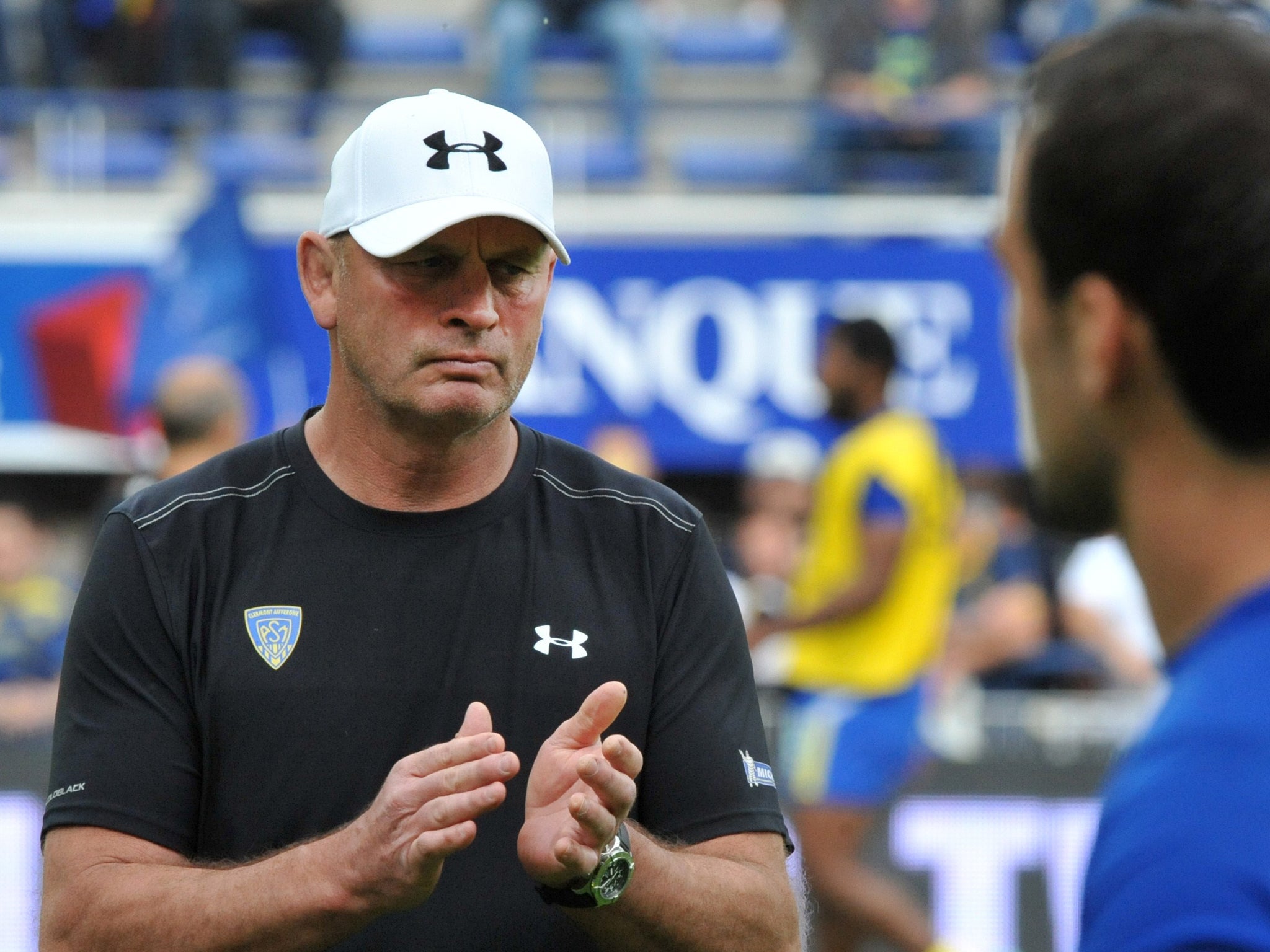 New Scotland head coach Vern Cotter during his spell in charge of Clermont Auvergne