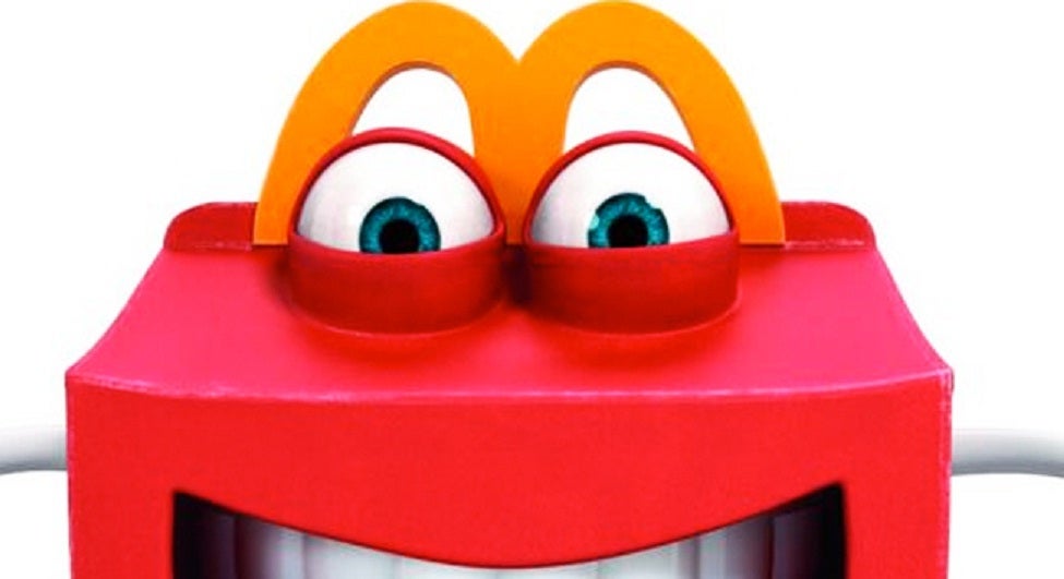 McDonalds introduces mildly terrifying Happy Meal mascot to try and