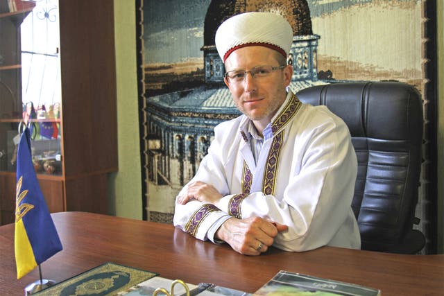 The Tatar, Sheikh Said Ismagilov: 'They are not tolerant to Muslims in Russia because of two Chechen wars. Muslims are associated with terrorists. It is much better here in Ukraine'