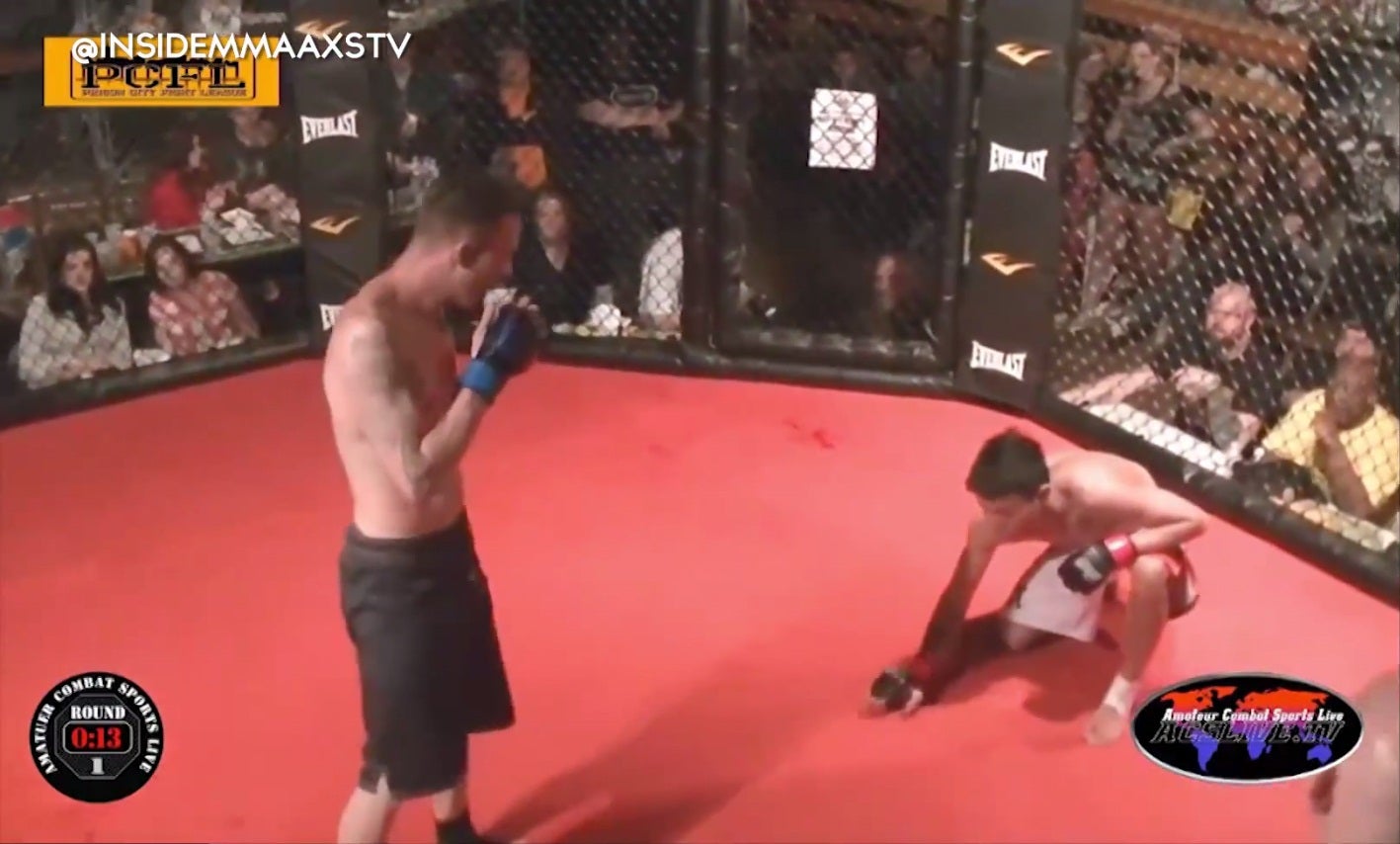 Winning MMA fighter taps out to prevent himself from hospitalising opponent The Independent The Independent