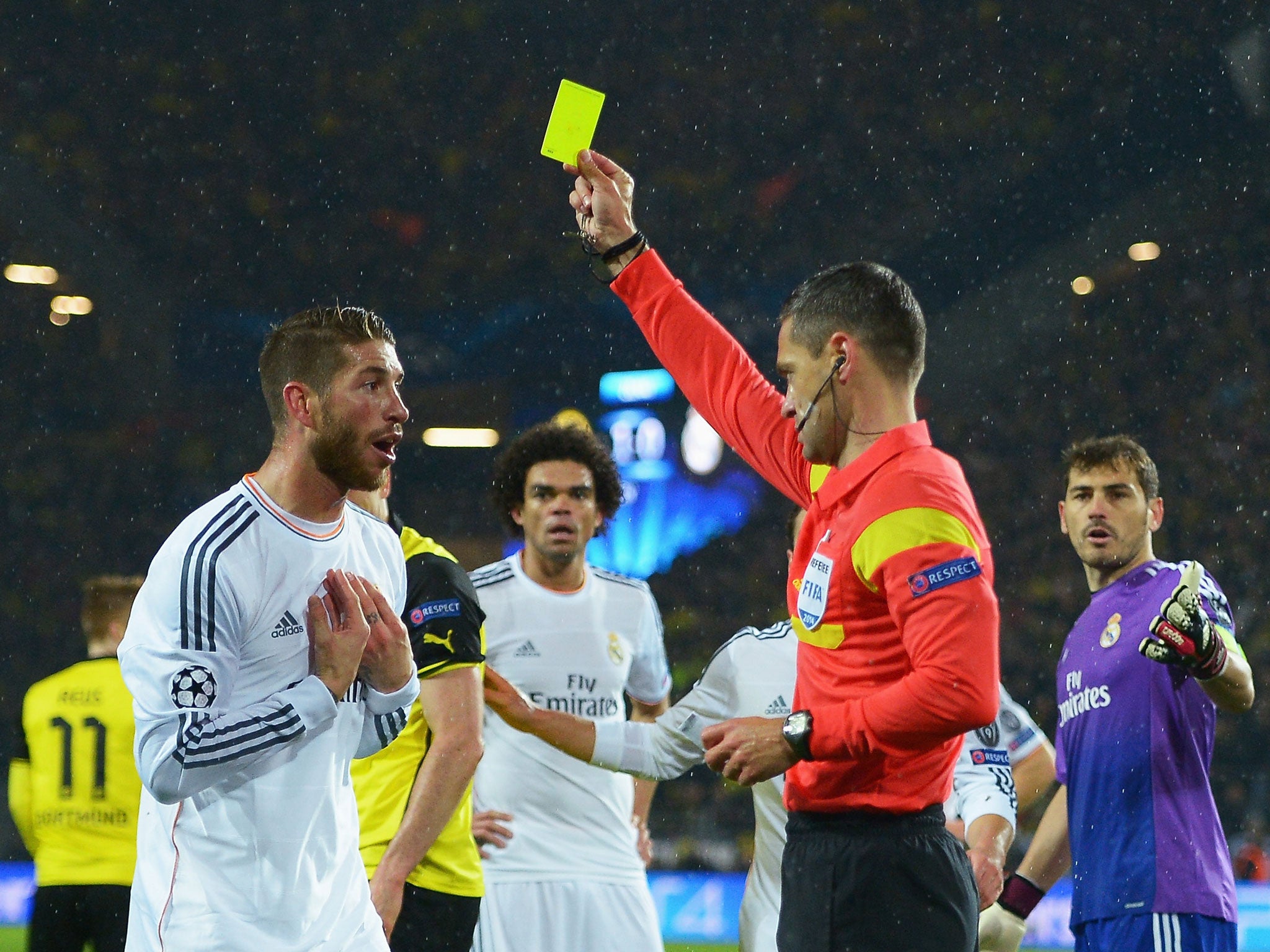 Sergio Ramos is notorious for disciplinary problems