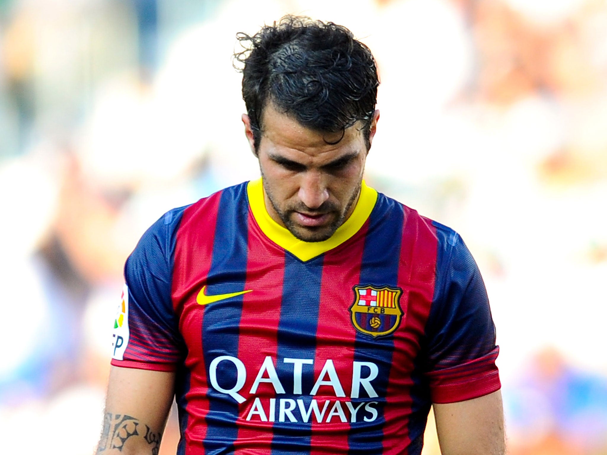 Cesc Fabregas is in the middle of a row with Barcelona over unpaid money, according to reports