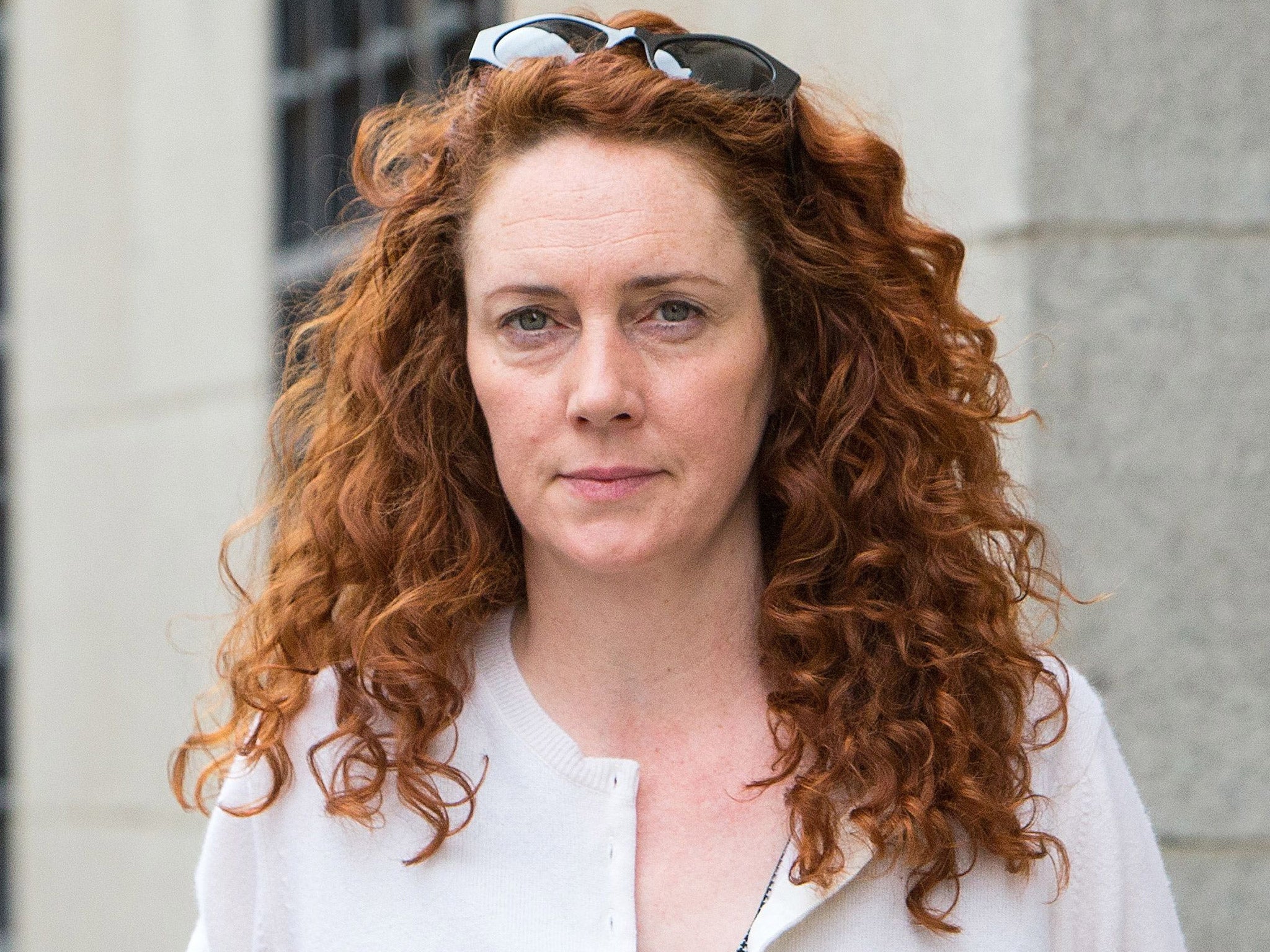 Former chief executive of News International Rebekah Brooks arrives at the Old Bailey