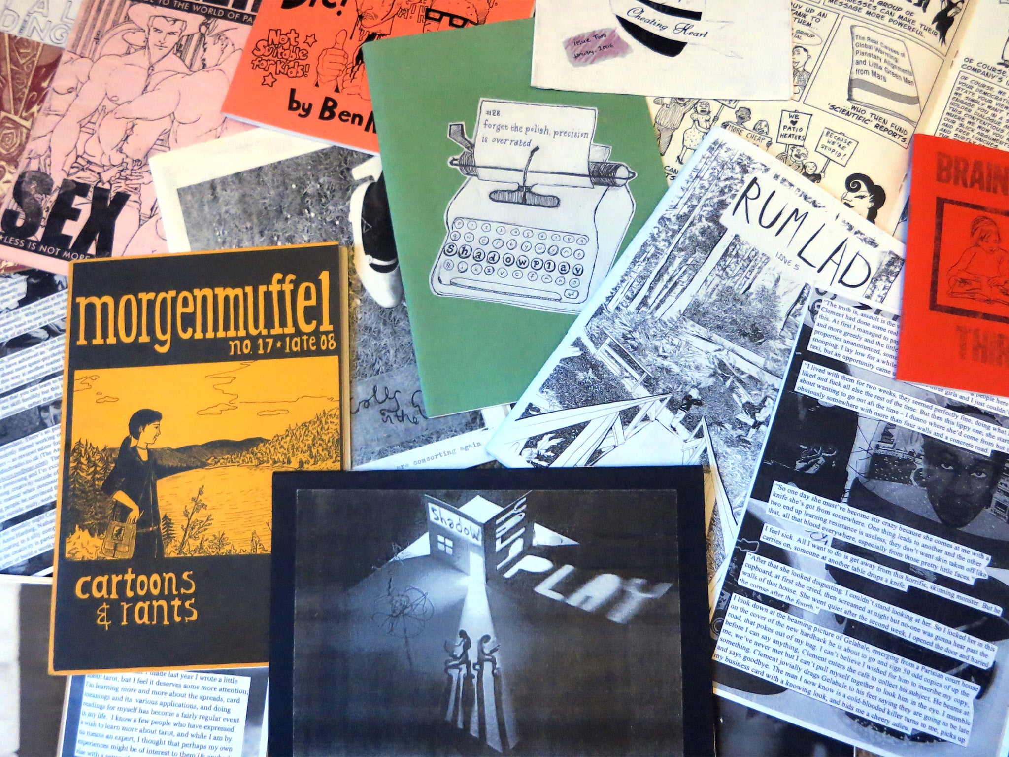 Cut and paste: a selection of the writer’s fanzine collection
