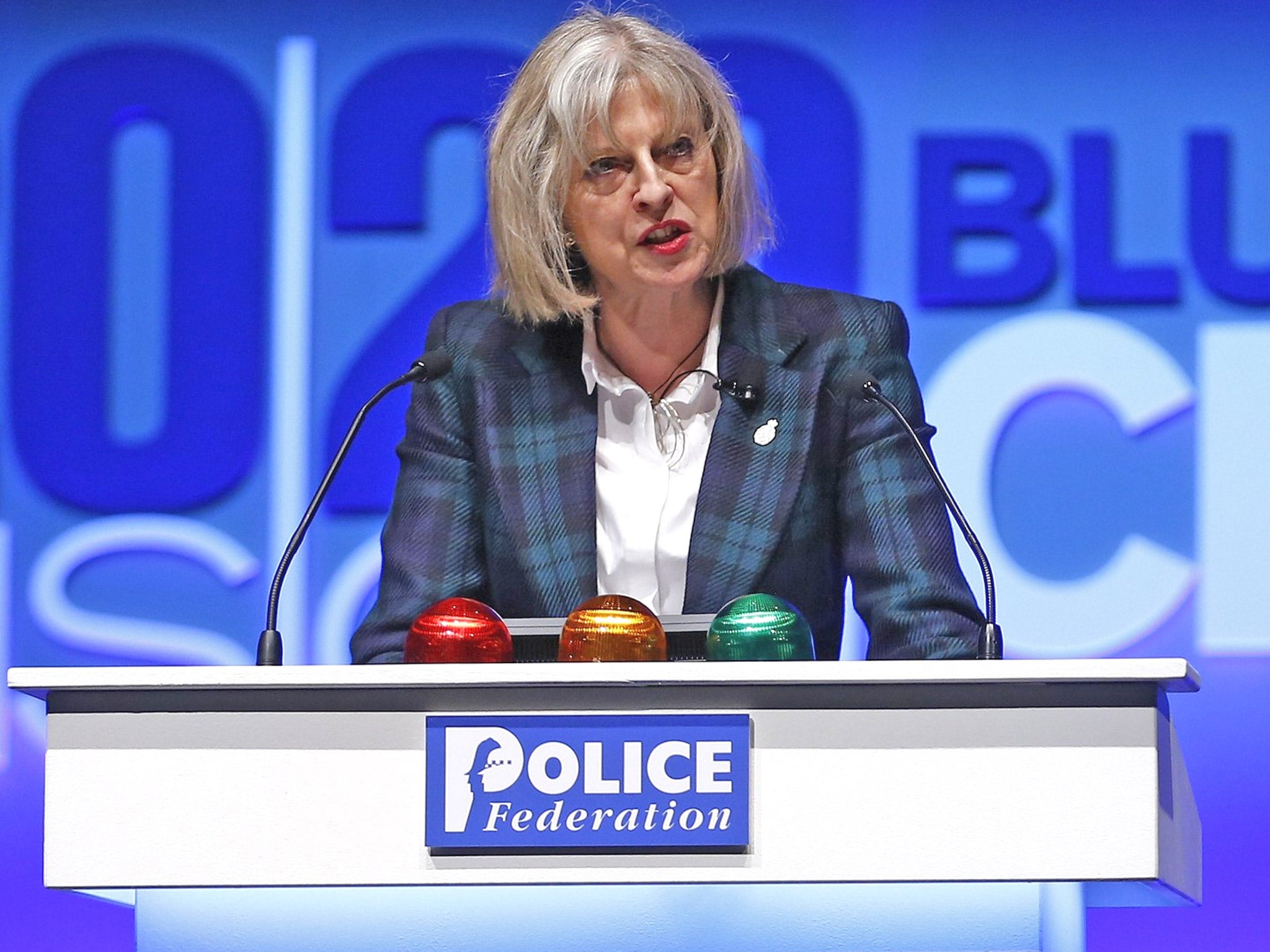Home Secretary Theresa May said that police officers would now have to opt in to the Federation