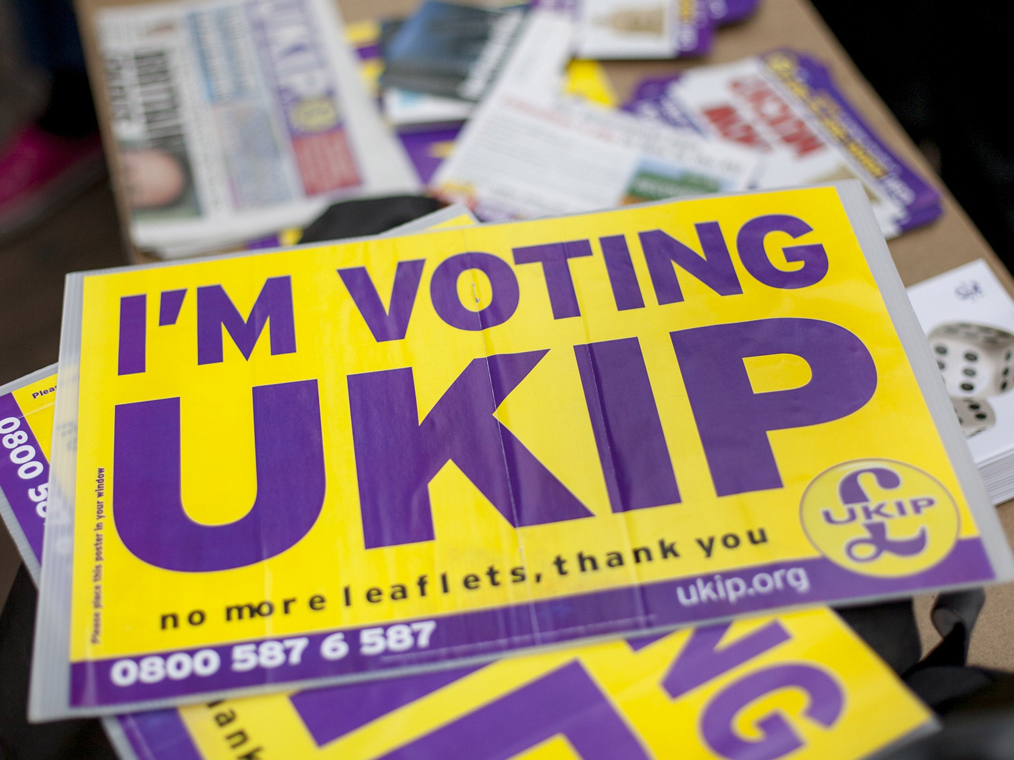 Ukip’s campaign was marred by allegations of racism