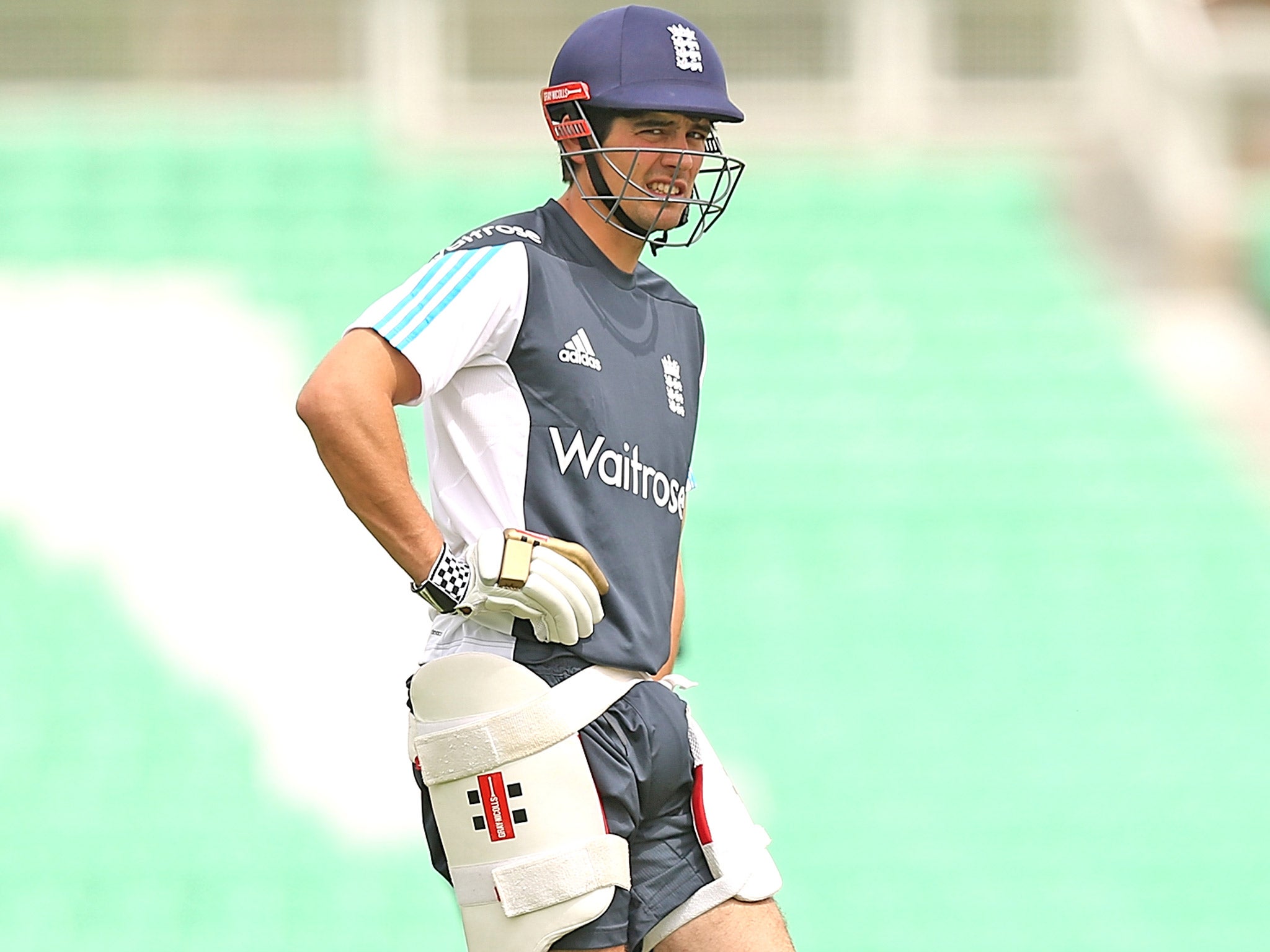 The England captain, Alastair Cook, has only nine months to build a team to win the World Cup