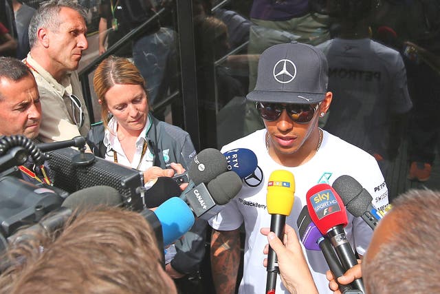 ‘I honestly never expected to win four consecutive grands prix,’ admitted Lewis Hamilton