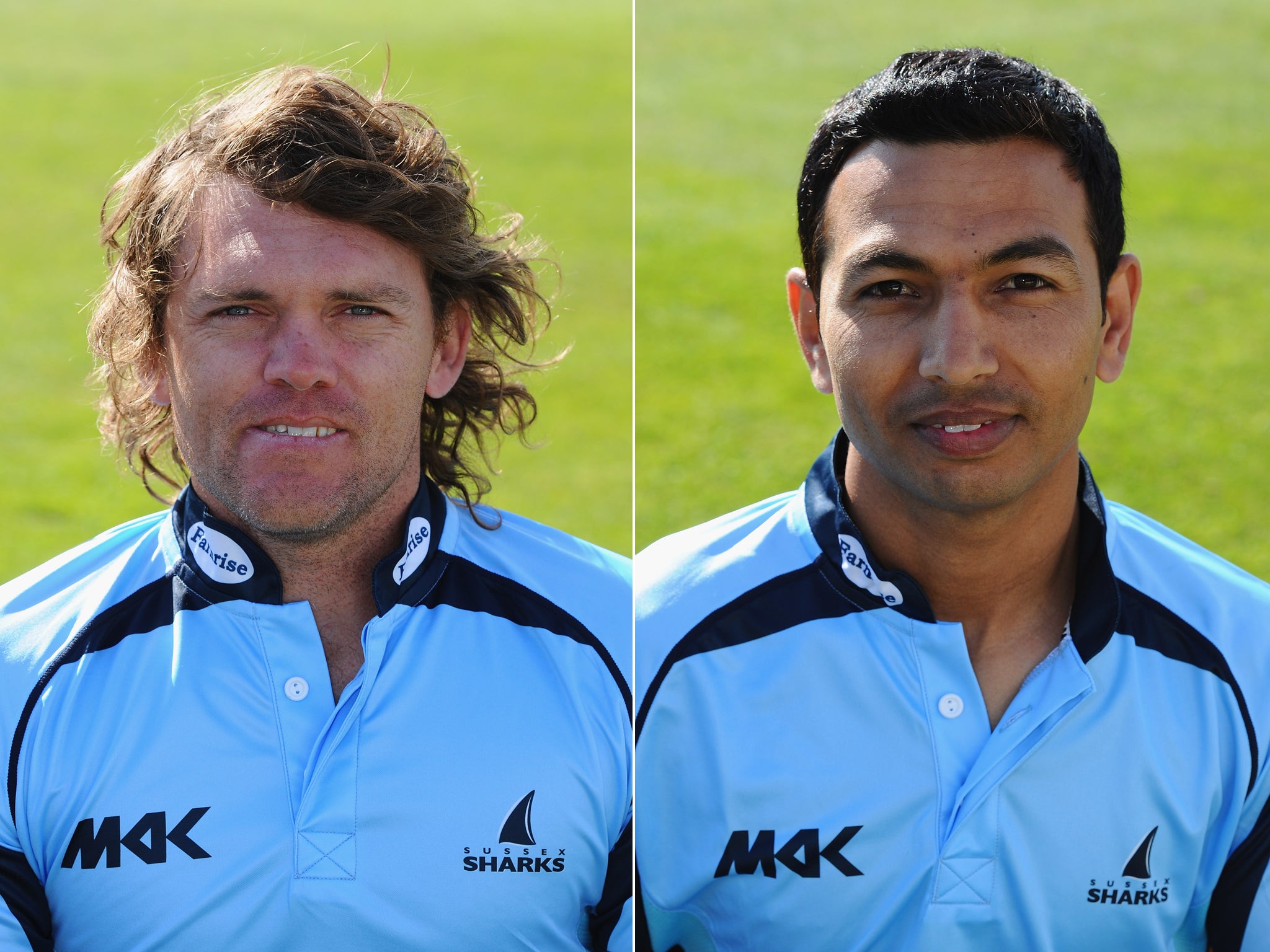 Lou Vincent and Naved Arif