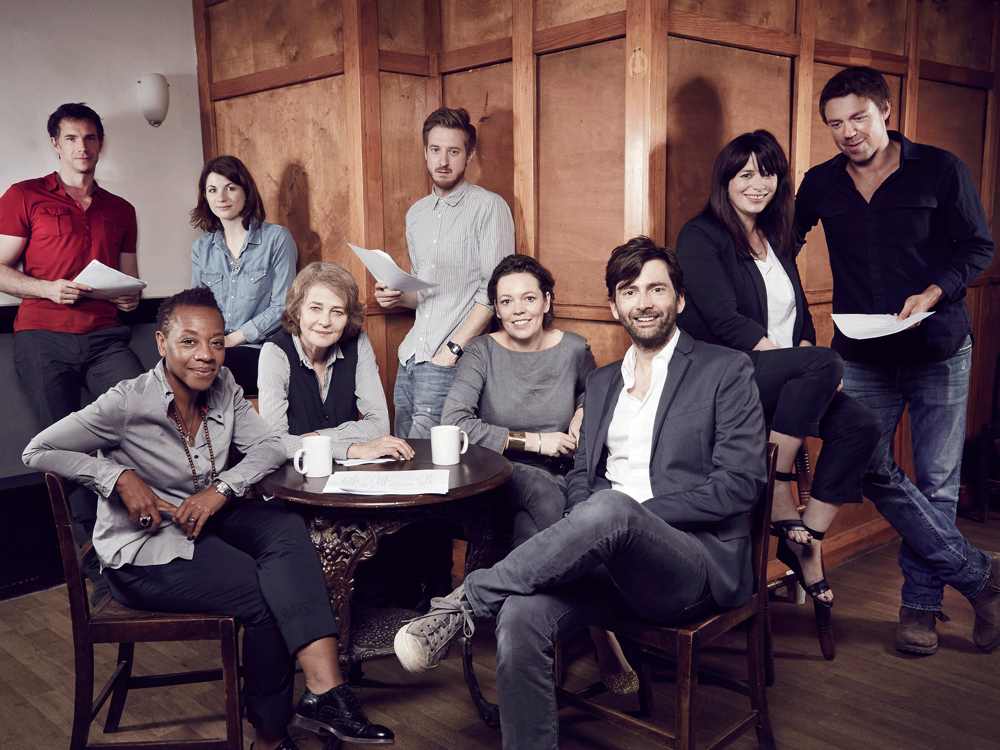 The Broadchurch 2 cast read through Chris Chibnall's 'brilliant' new script ahead of shooting
