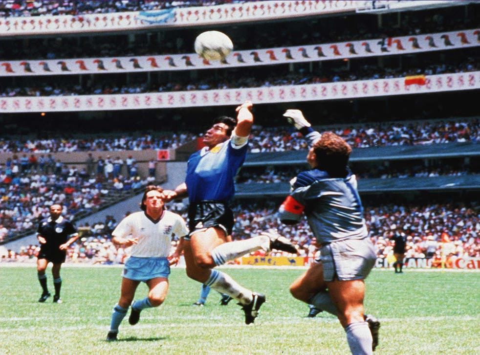 So much more than a sport: Maradona's 'hand of God' goal, 1986