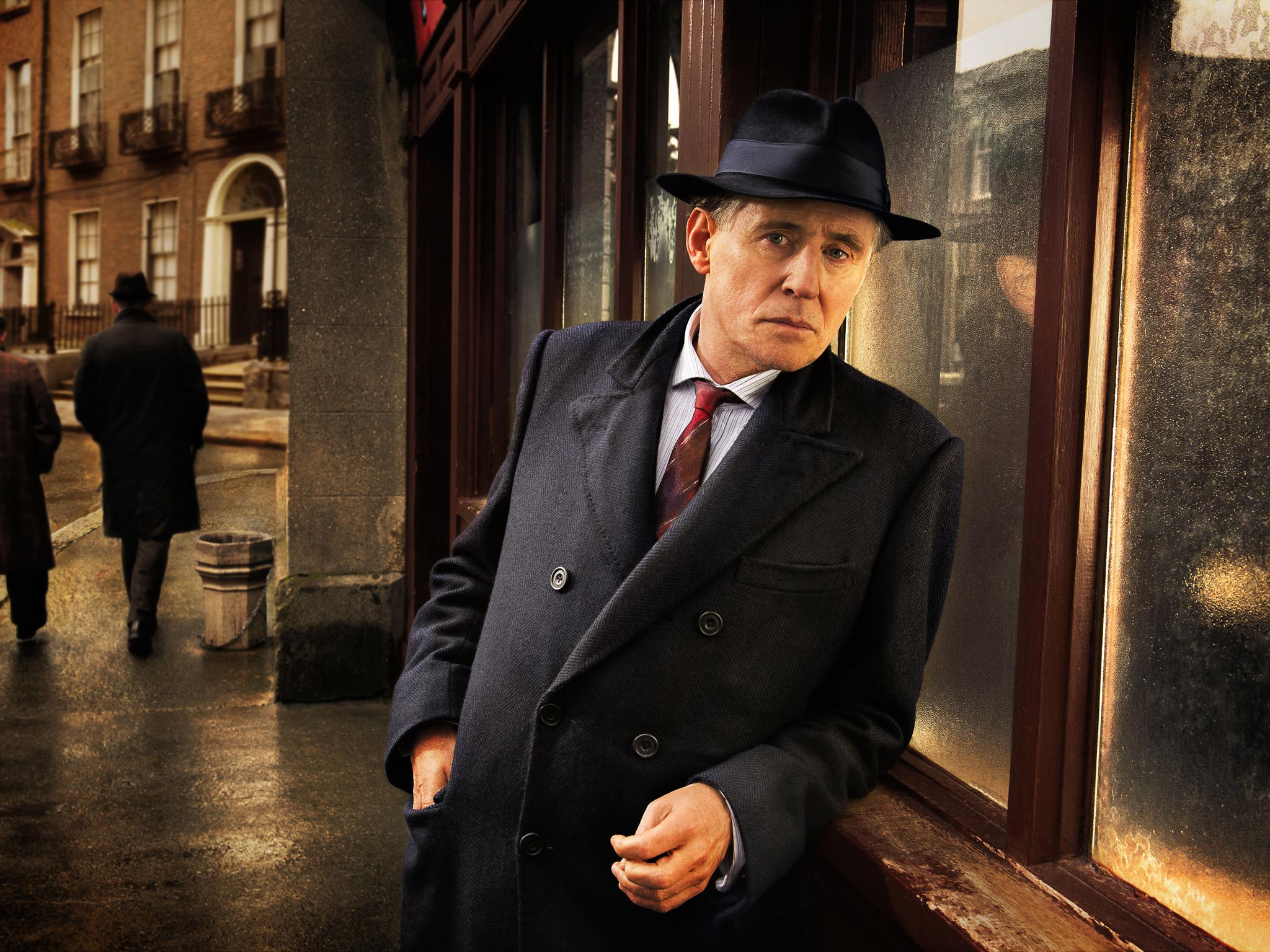 Gabriel Byrne stars as a crime-solving pathologist in the 1950s-set Quirke
