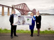 New plastic banknotes in Scotland will mark 125th anniversary of the Forth Bridge