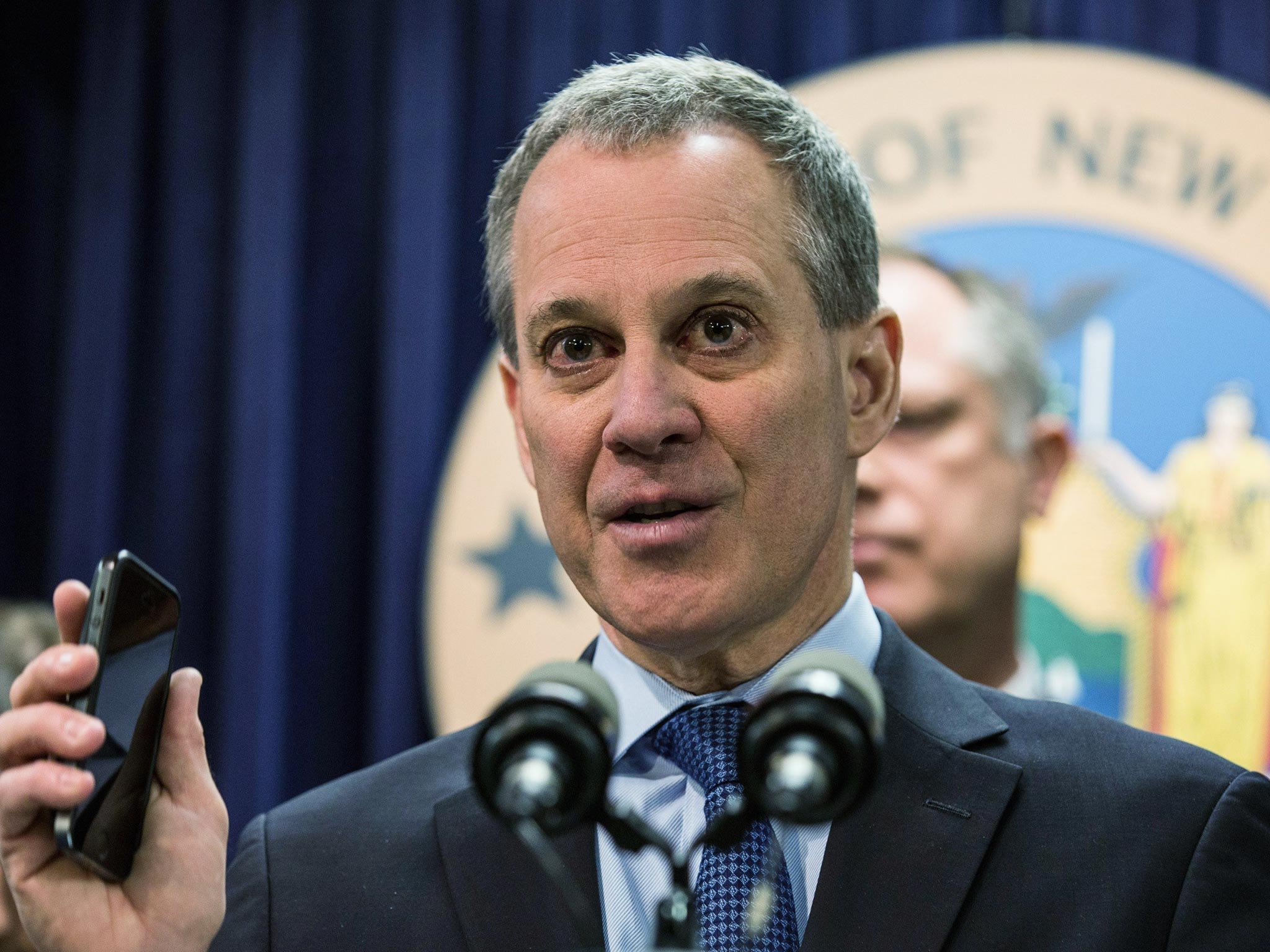 Eric Schneiderman, the New York attorney general, has strengthened his team, as he looks to oppose Donald Trump through the US legal system