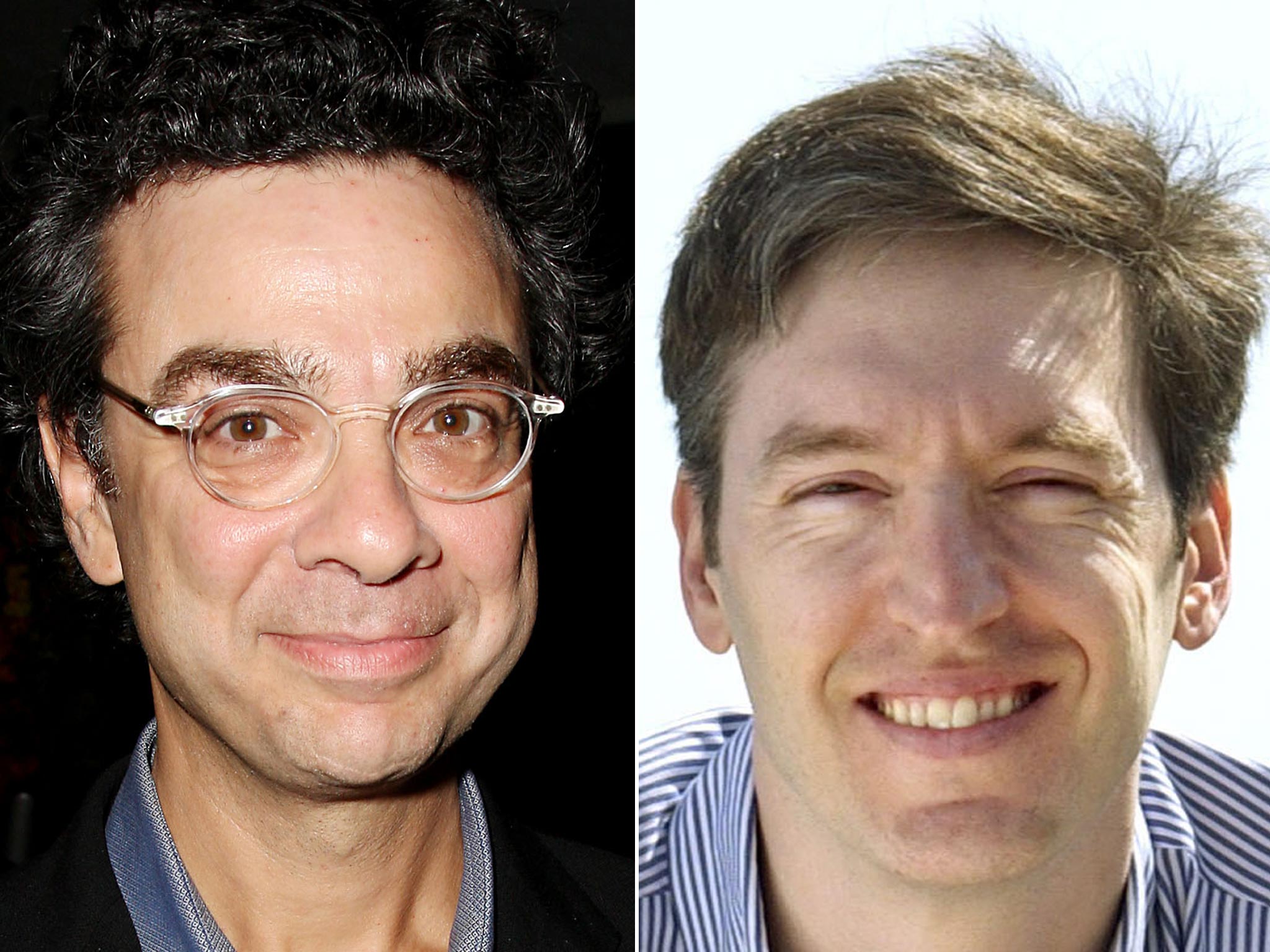 Stephen J Dubner (right) and Steven D Levitt, who have written 'Think Like A Freak', a follow up to 'Freakonomics'
