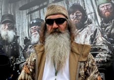 Phil Robertson: Duck Dynasty star, who said black people were 'happy' before civil rights, wins freedom of speech award