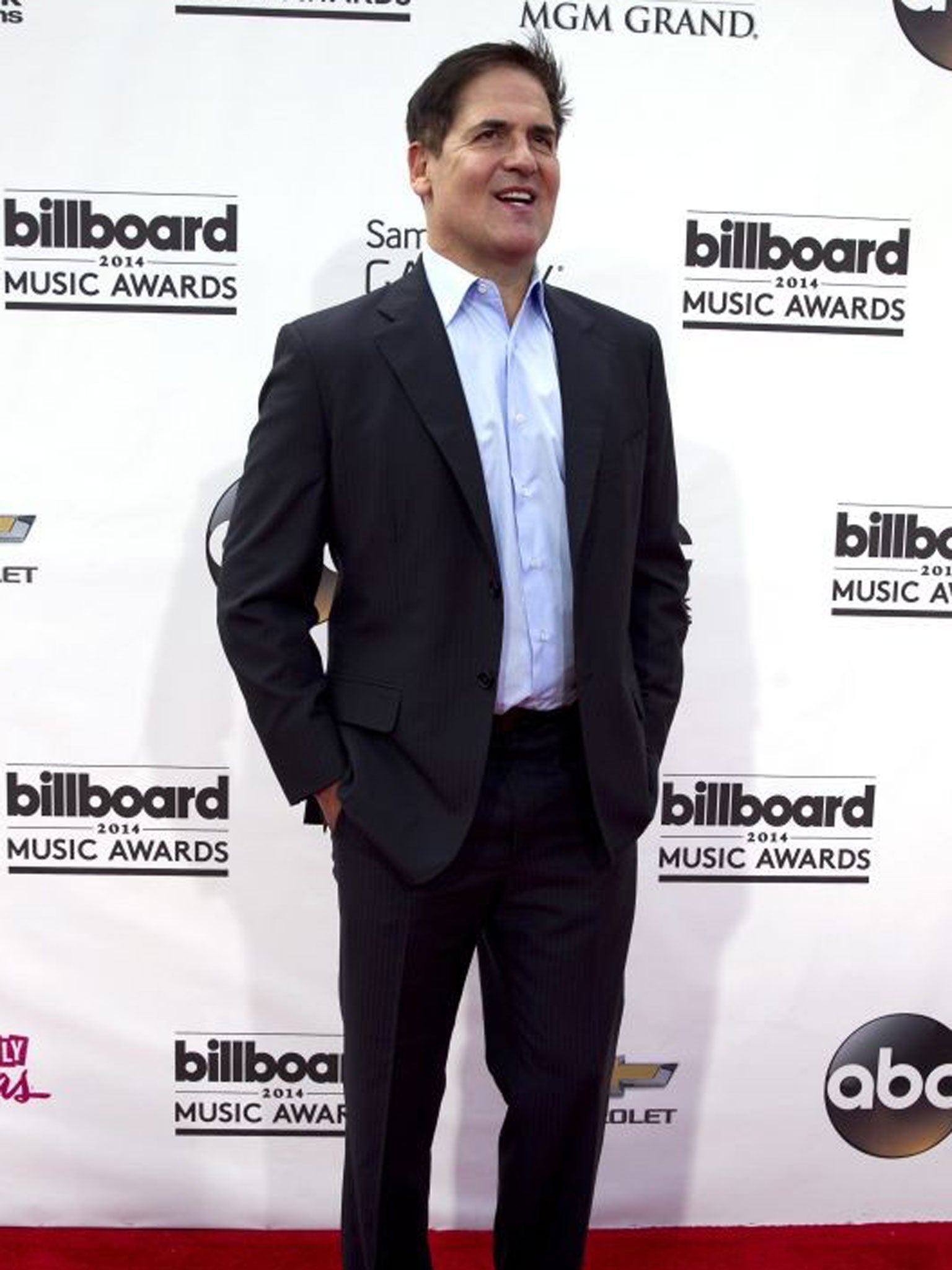 Businessman Mark Cuban arrives at the 2014 Billboard Music Awards in Las Vegas, Nevada May 18, 2014.