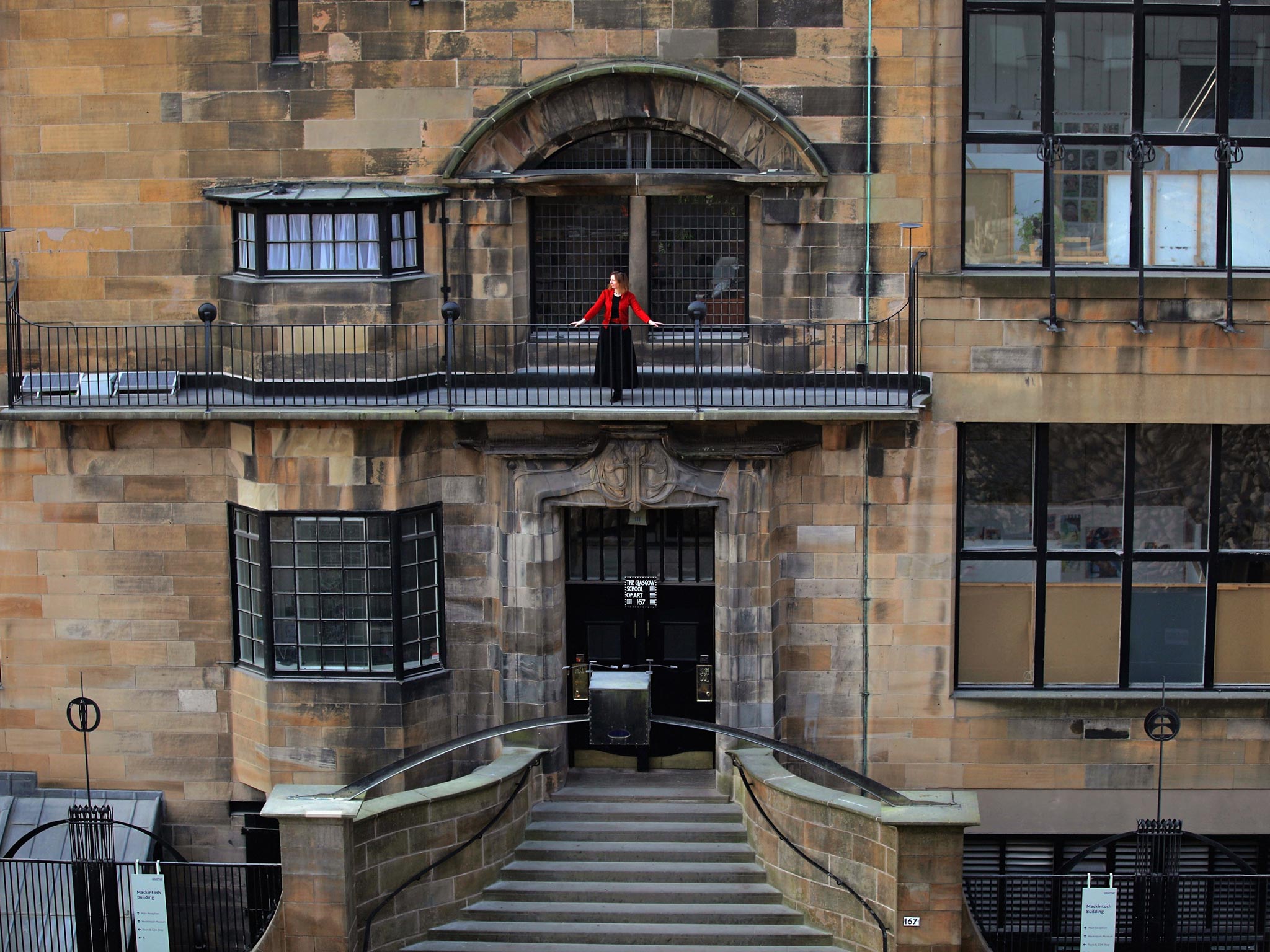 The Glasgow School of Art – designed by Charles
Rennie Mackintosh