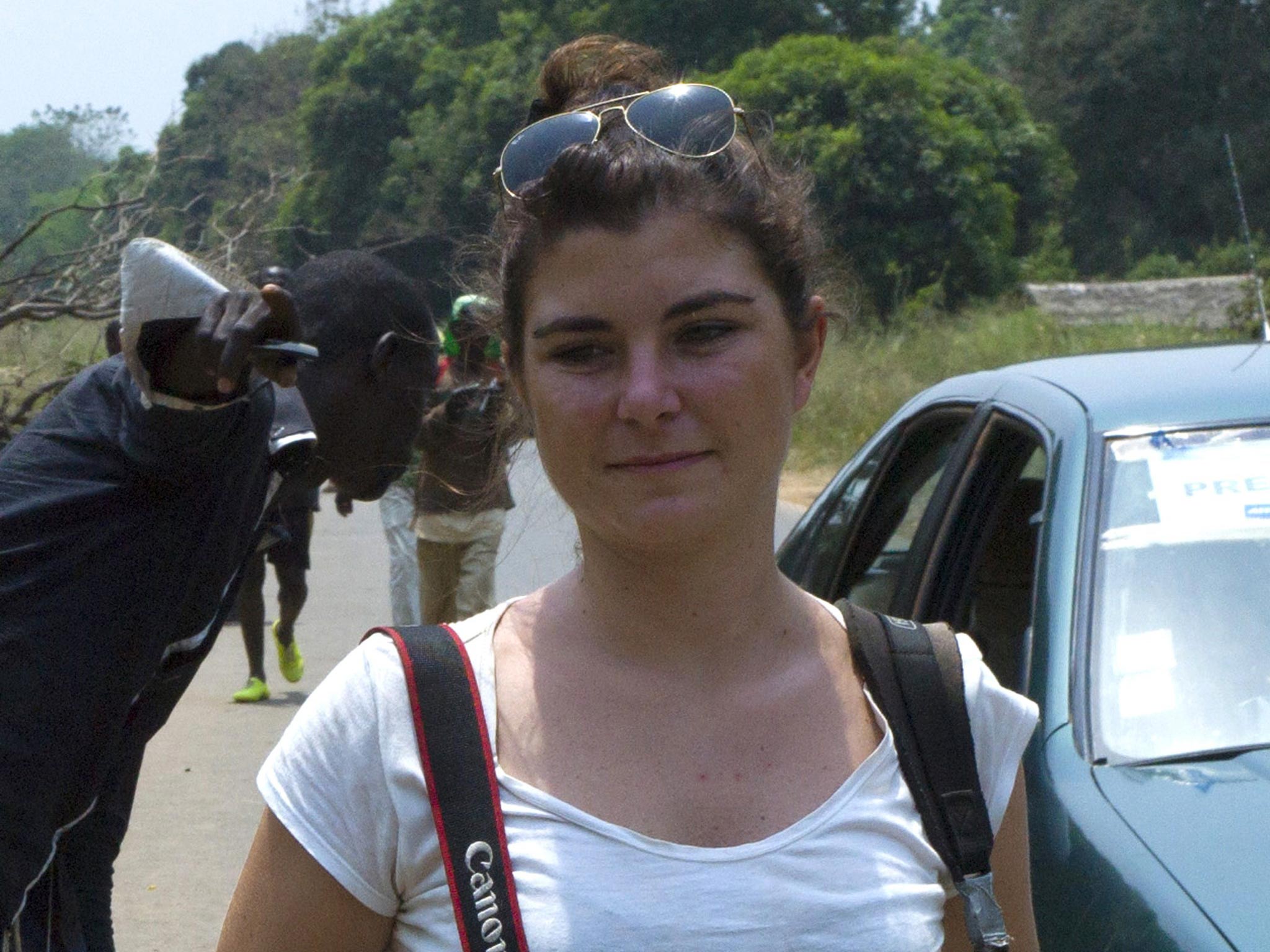 Camille Lepage in Damara in the Central African
Republic in February
